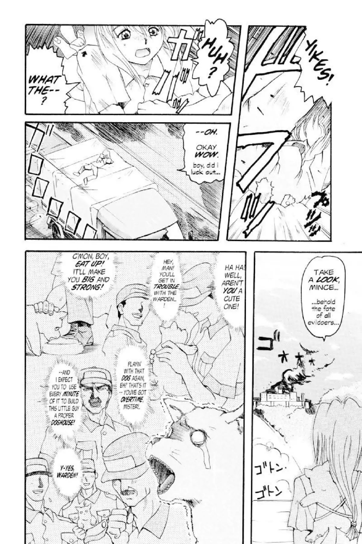 Excel Saga Chapter 1.3 page 14 - Vol.1 Mission 3: Today and Tomorrow for Encounters