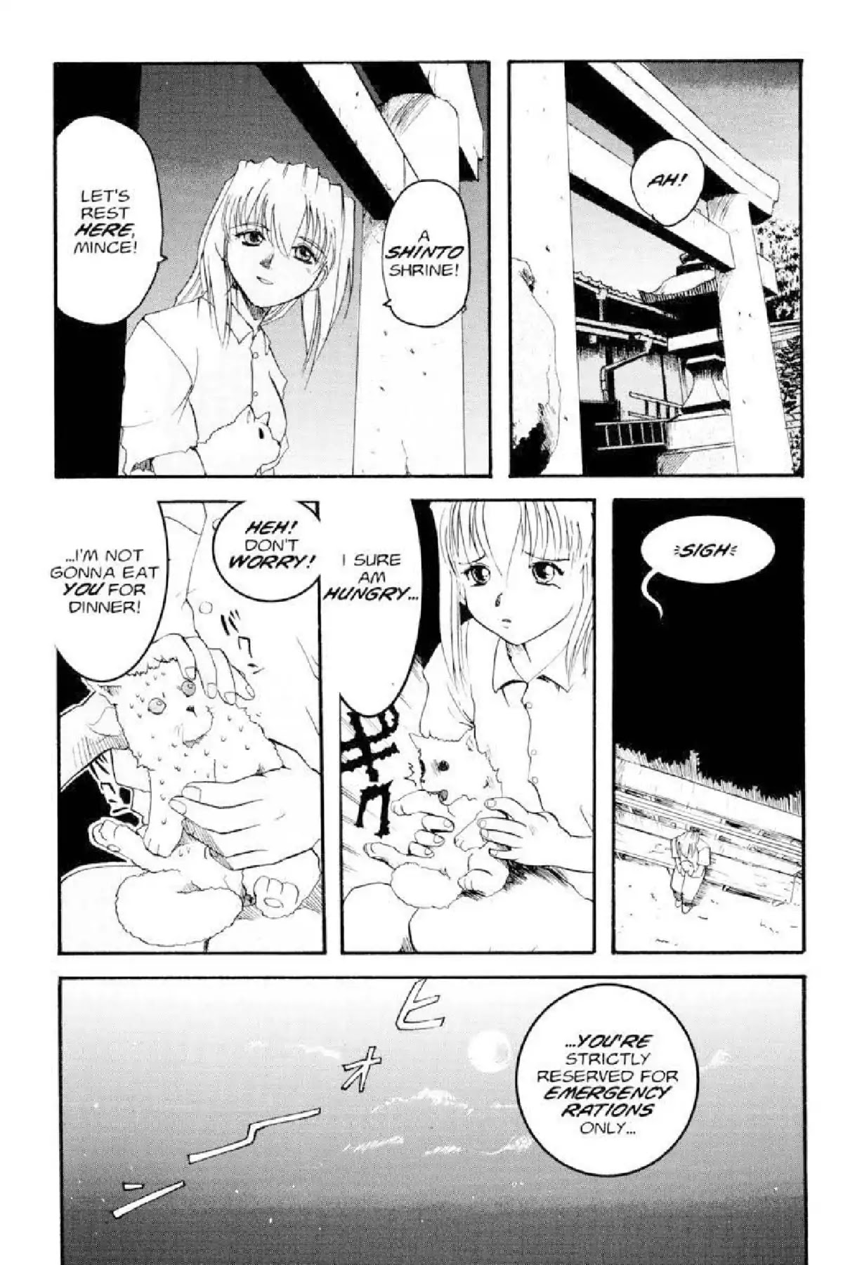 Excel Saga Chapter 1.3 page 20 - Vol.1 Mission 3: Today and Tomorrow for Encounters