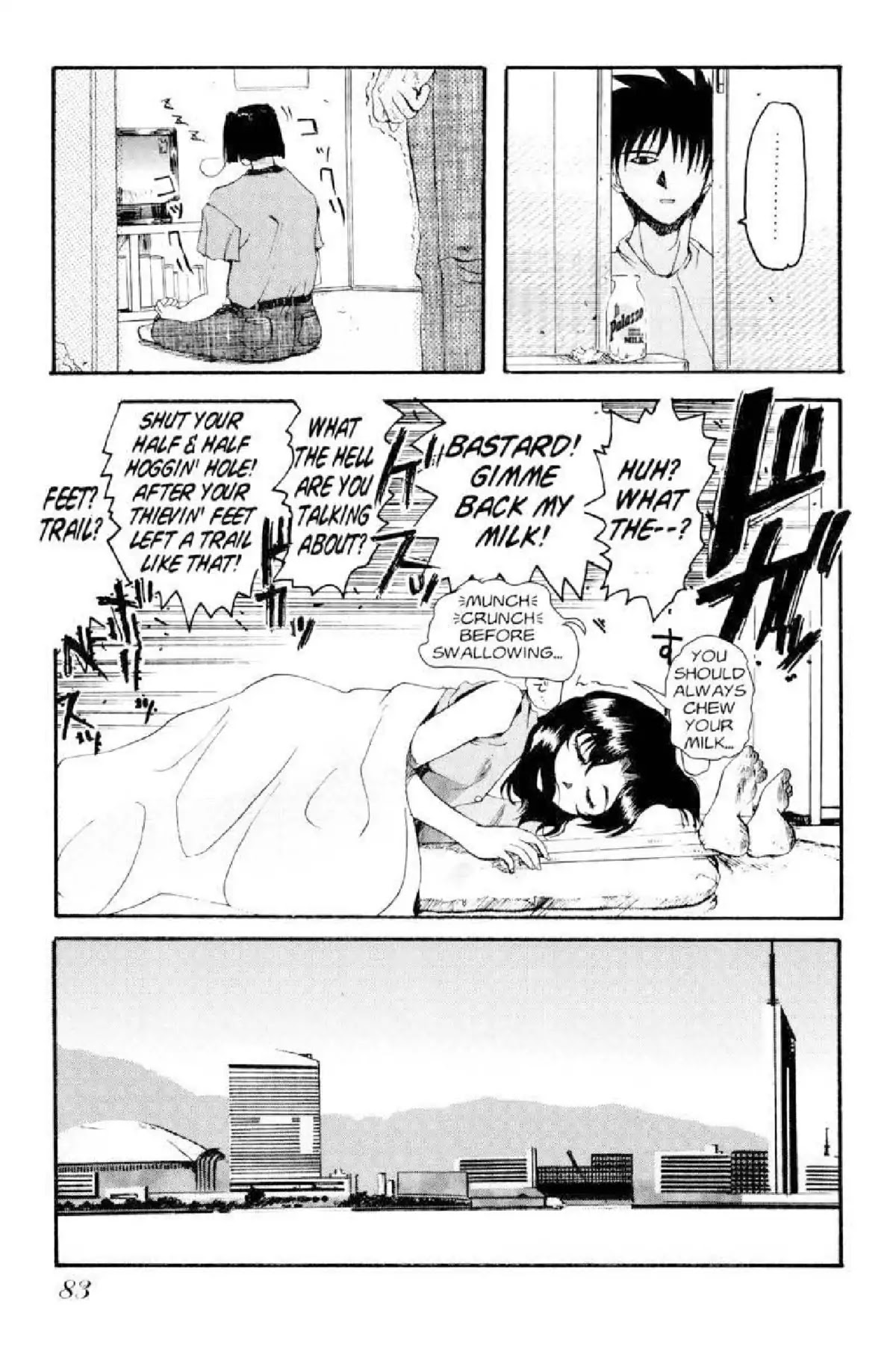 Excel Saga Chapter 1.3 page 27 - Vol.1 Mission 3: Today and Tomorrow for Encounters