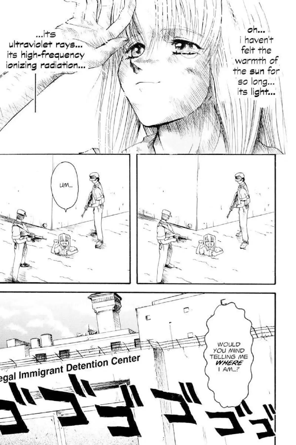 Excel Saga Chapter 1.3 page 5 - Vol.1 Mission 3: Today and Tomorrow for Encounters