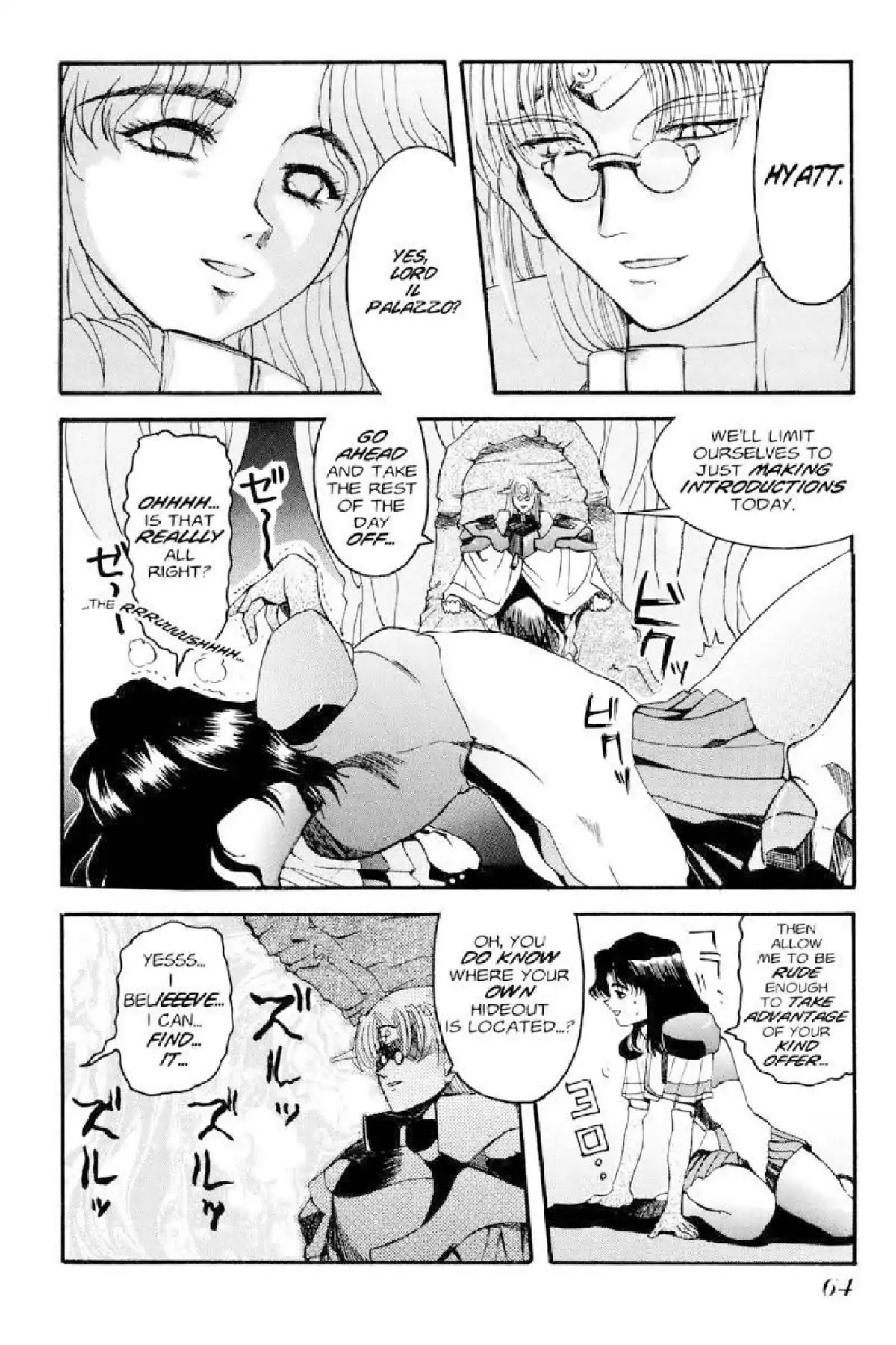 Excel Saga Chapter 1.3 page 8 - Vol.1 Mission 3: Today and Tomorrow for Encounters