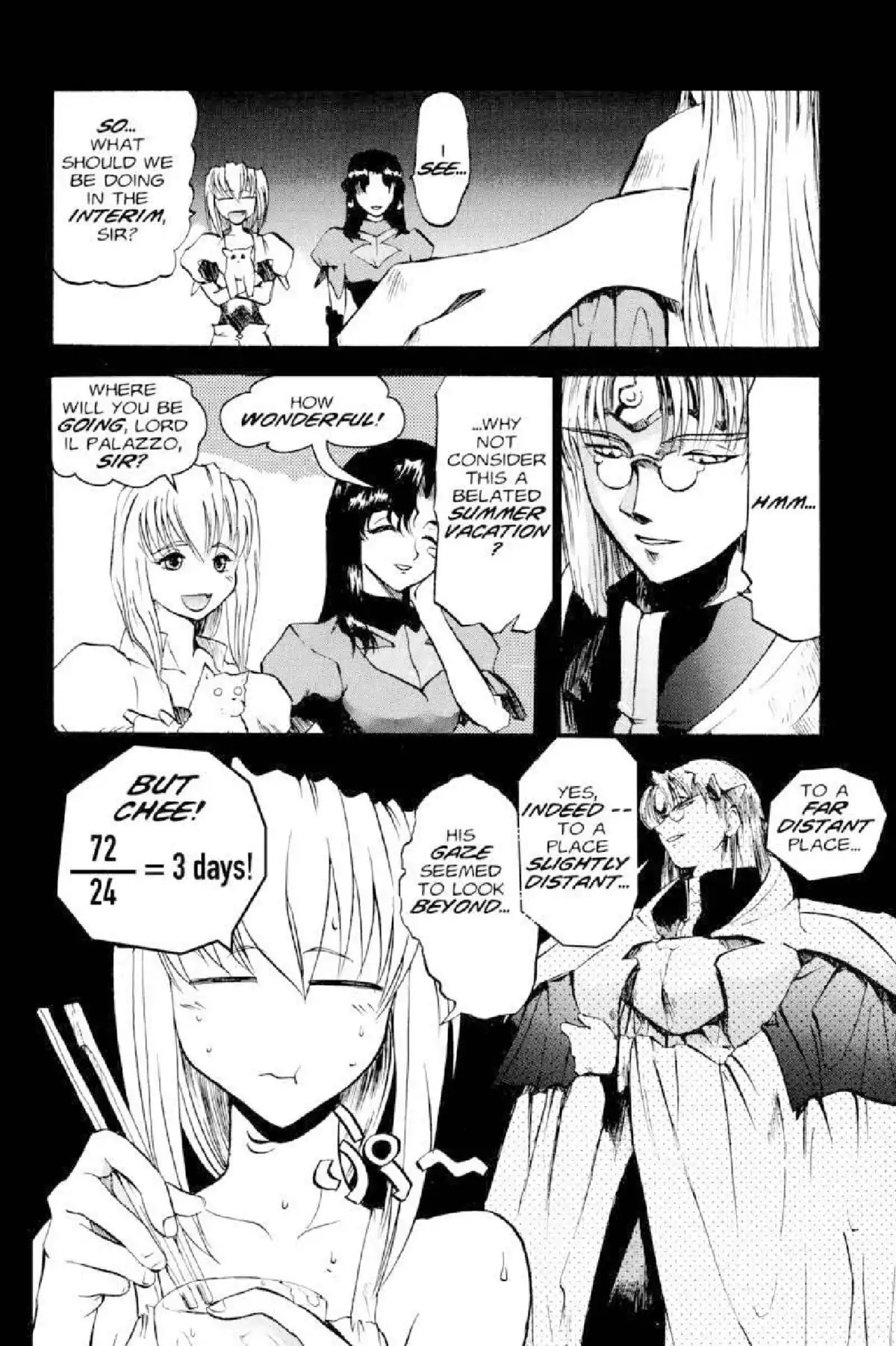 Excel Saga Chapter 1.4 page 8 - Vol.1 Mission 4: Everyday Living Permissible