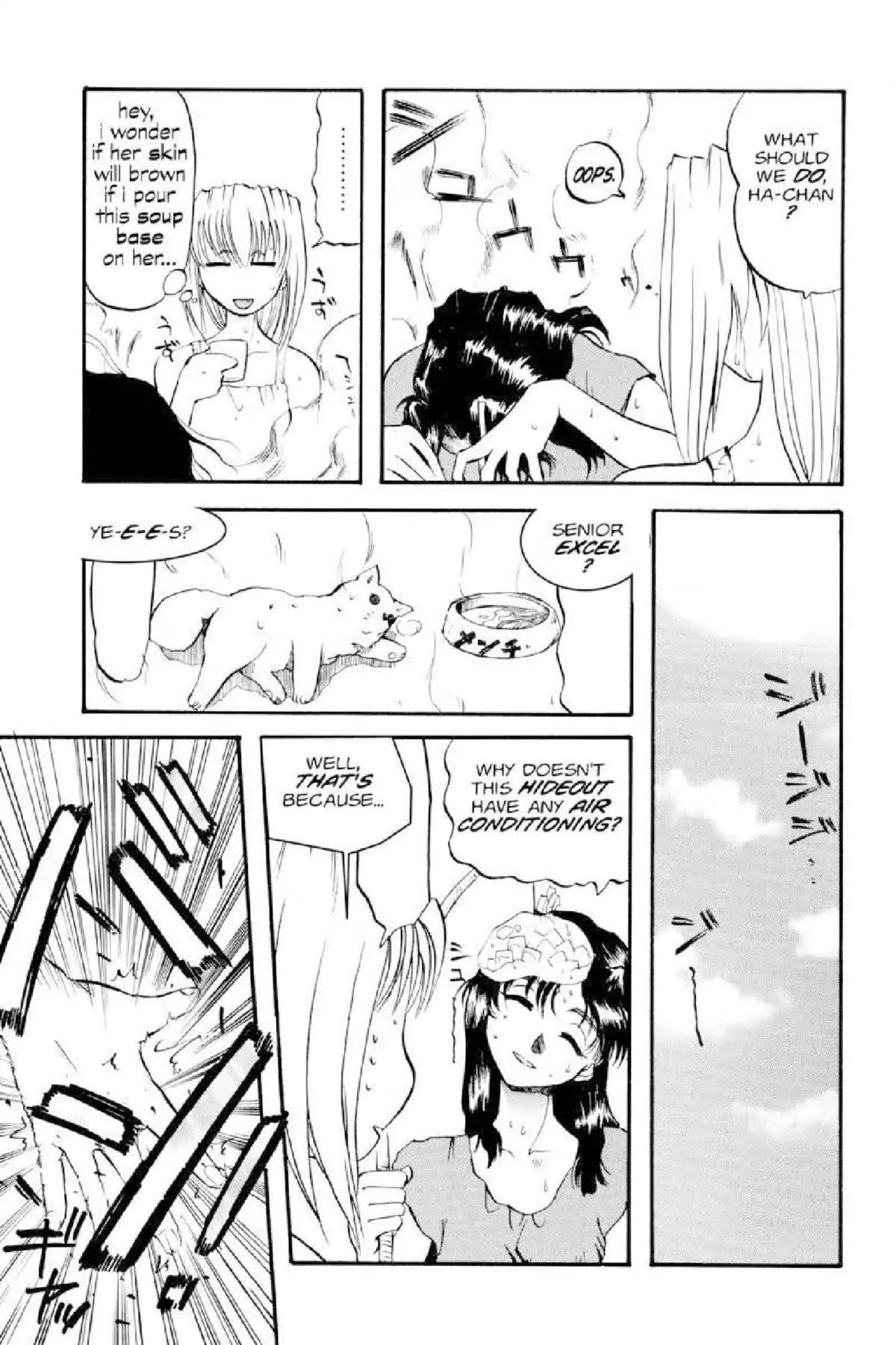 Excel Saga Chapter 1.4 page 9 - Vol.1 Mission 4: Everyday Living Permissible