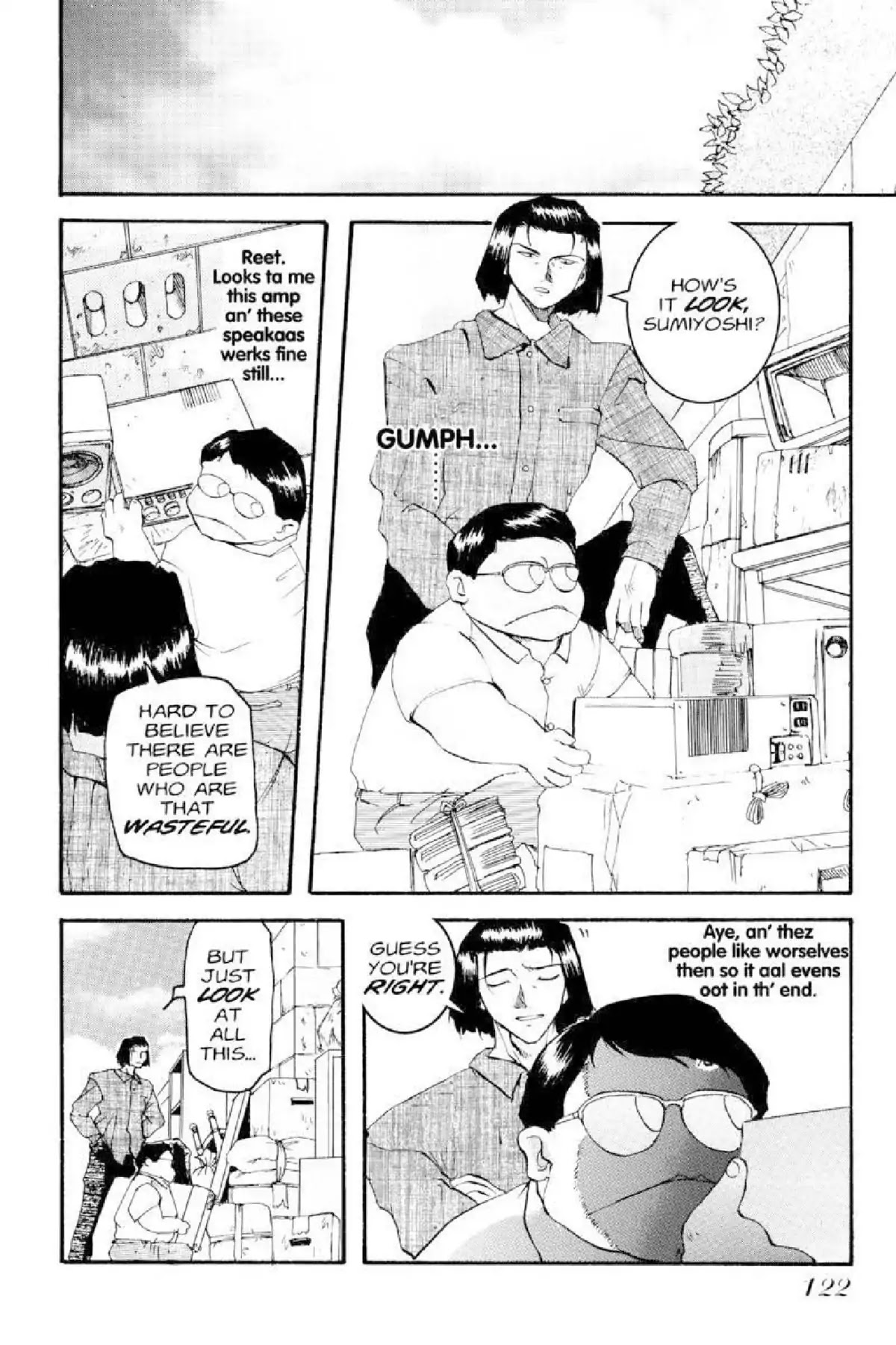 Excel Saga Chapter 1.5 page 12 - Vol.1 Mission 5: Those That Burn, Those That Get Burned