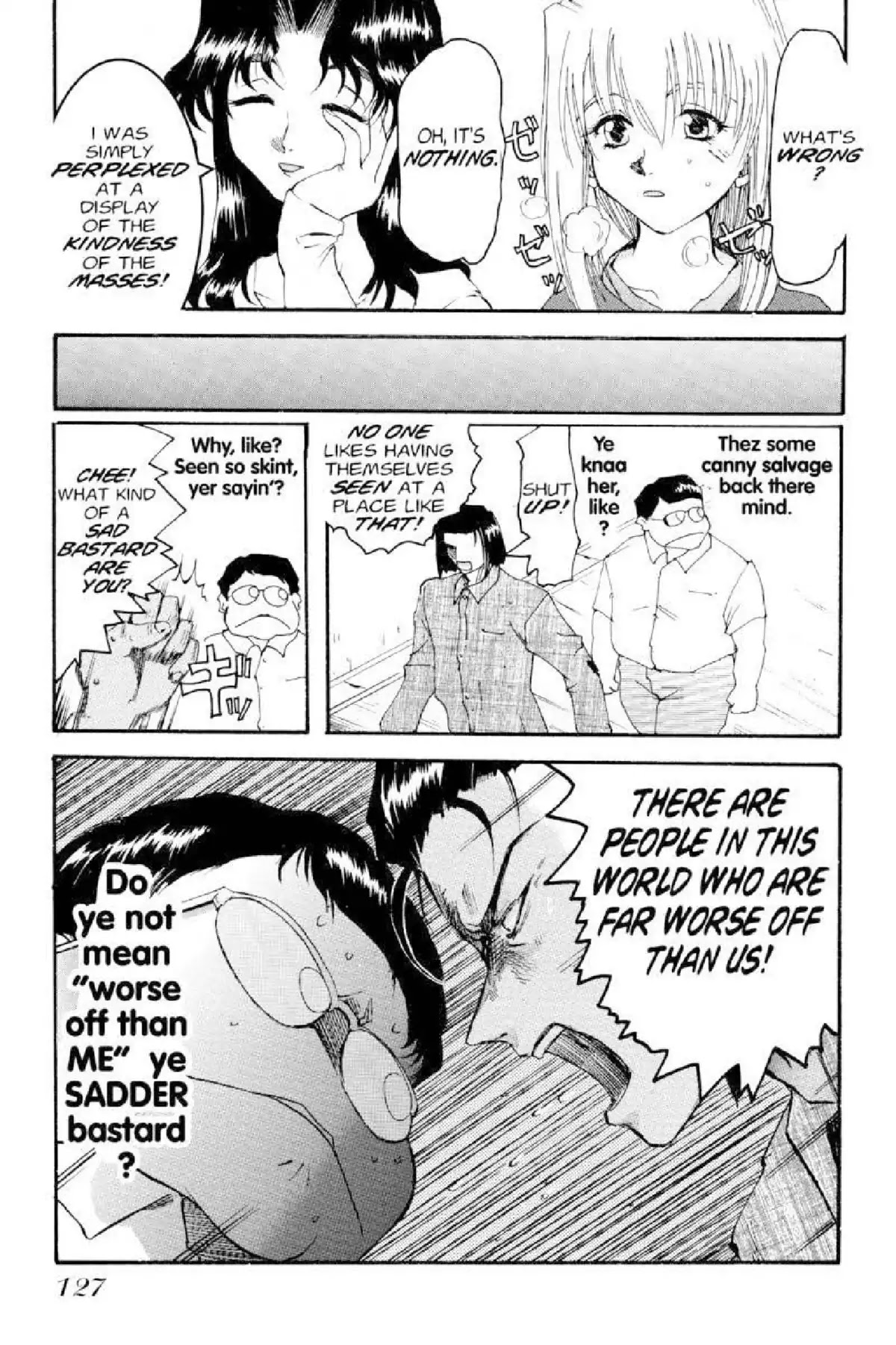 Excel Saga Chapter 1.5 page 17 - Vol.1 Mission 5: Those That Burn, Those That Get Burned