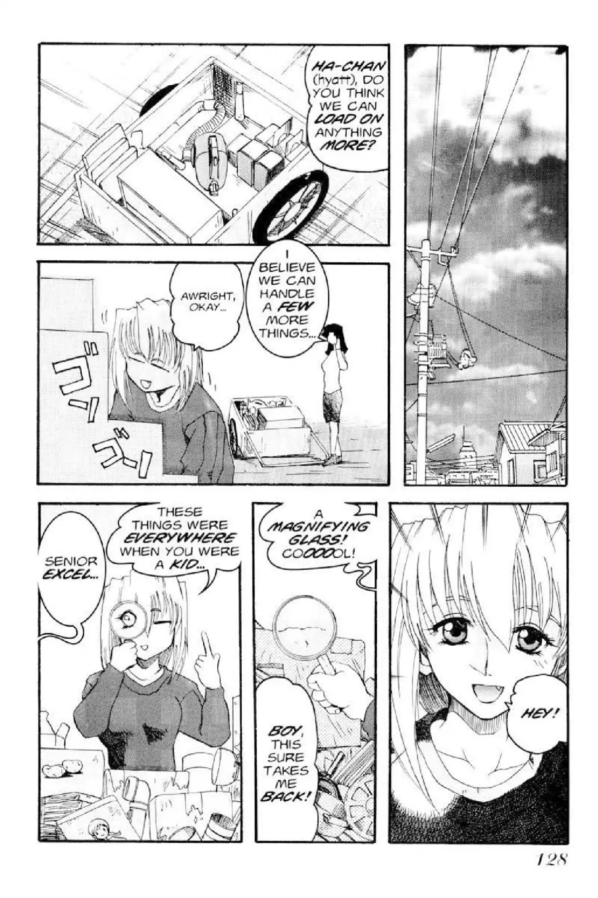 Excel Saga Chapter 1.5 page 18 - Vol.1 Mission 5: Those That Burn, Those That Get Burned