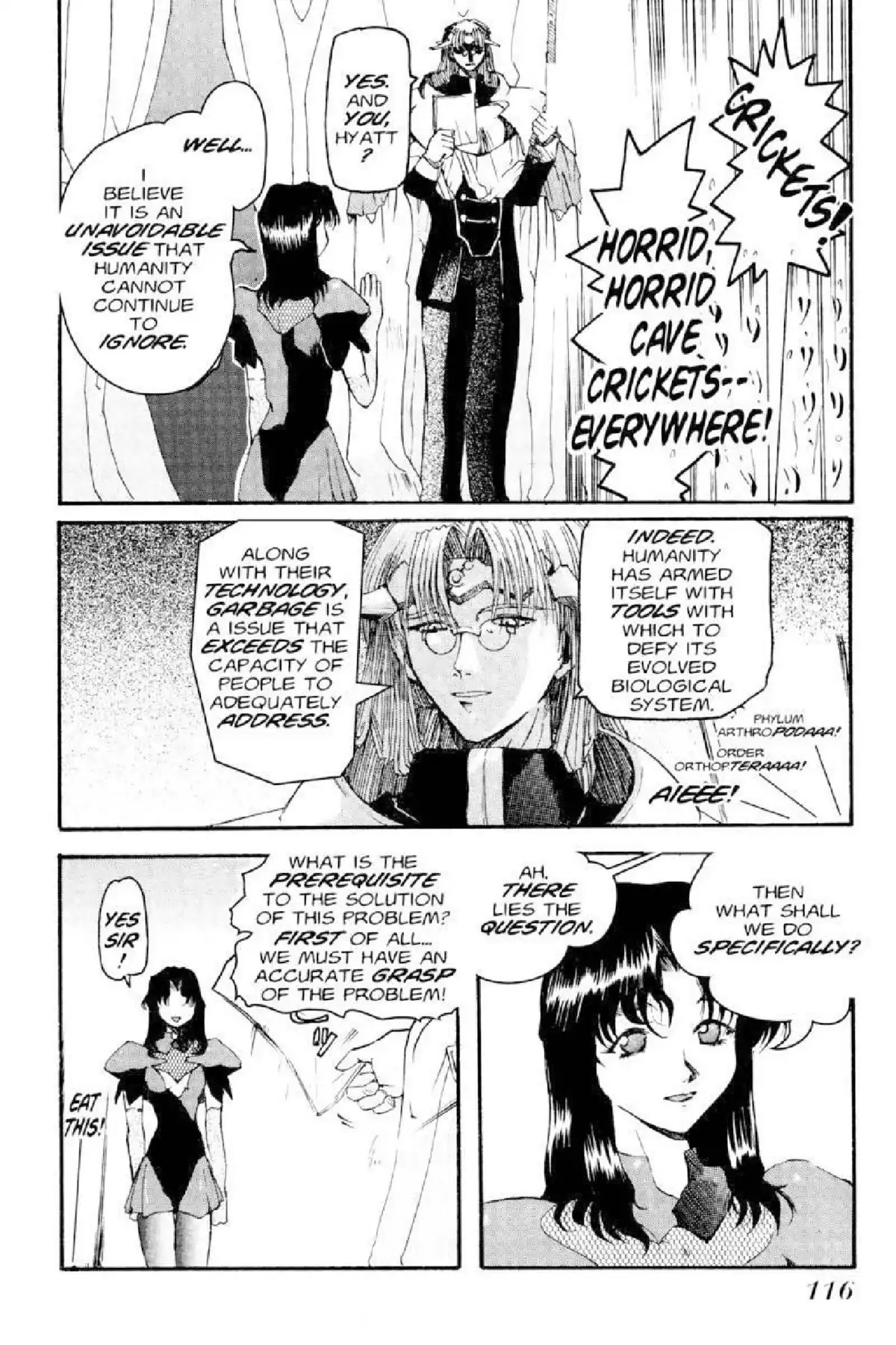 Excel Saga Chapter 1.5 page 6 - Vol.1 Mission 5: Those That Burn, Those That Get Burned
