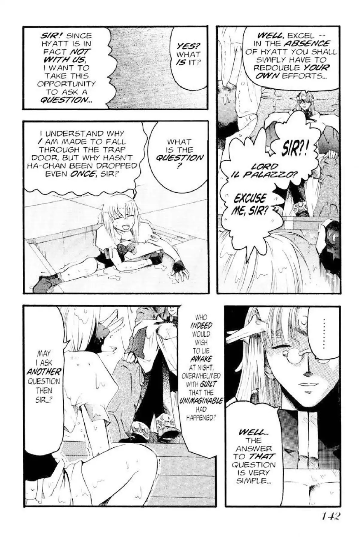 Excel Saga Chapter 1.6 page 6 - Vol.1 Mission 6: The ̶U̶̶n̶̶t̶̶r̶̶e̶̶a̶̶t̶̶a̶̶b̶̶l̶̶e̶ Unbeknownst Disease