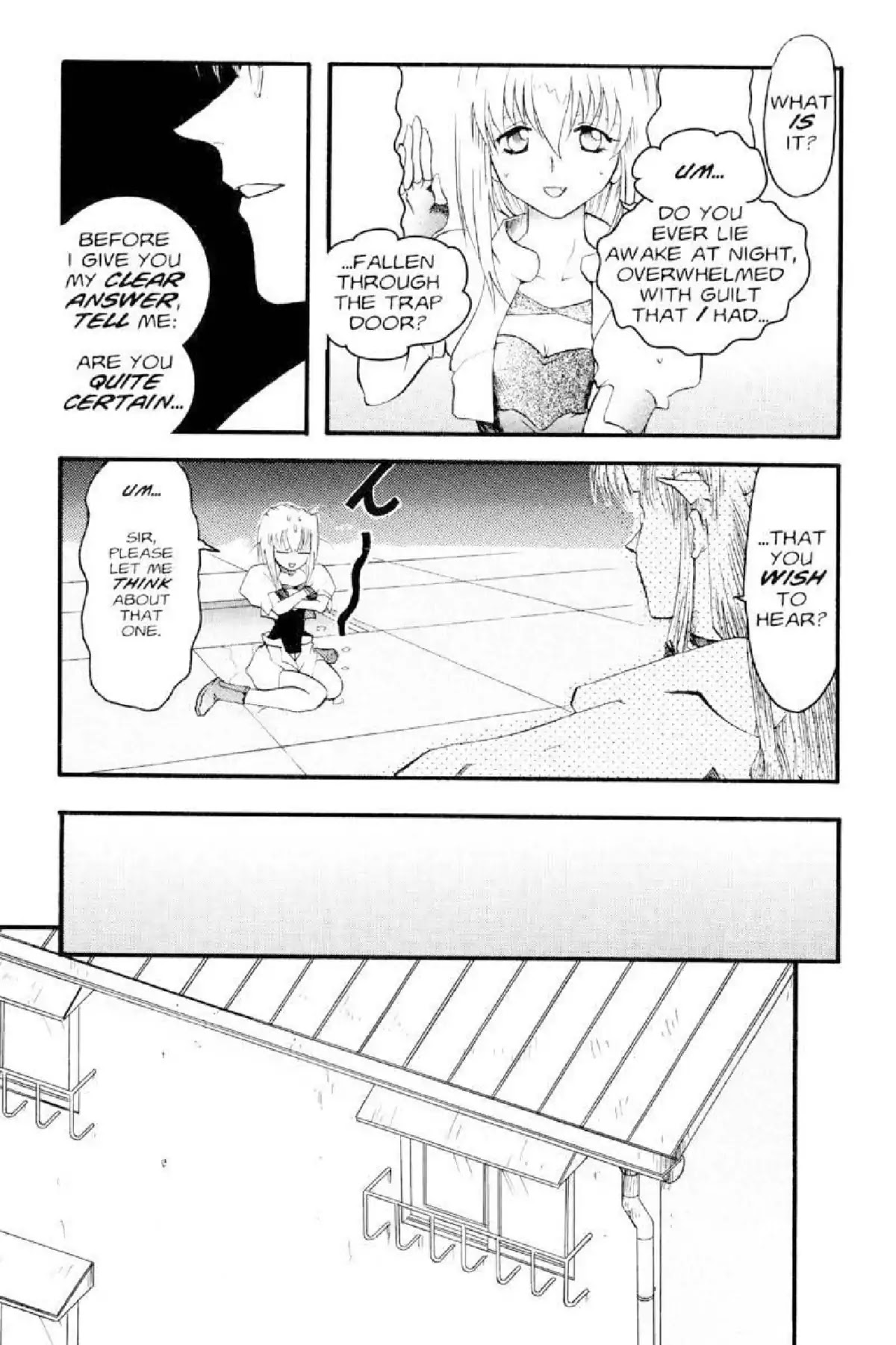 Excel Saga Chapter 1.6 page 7 - Vol.1 Mission 6: The ̶U̶̶n̶̶t̶̶r̶̶e̶̶a̶̶t̶̶a̶̶b̶̶l̶̶e̶ Unbeknownst Disease