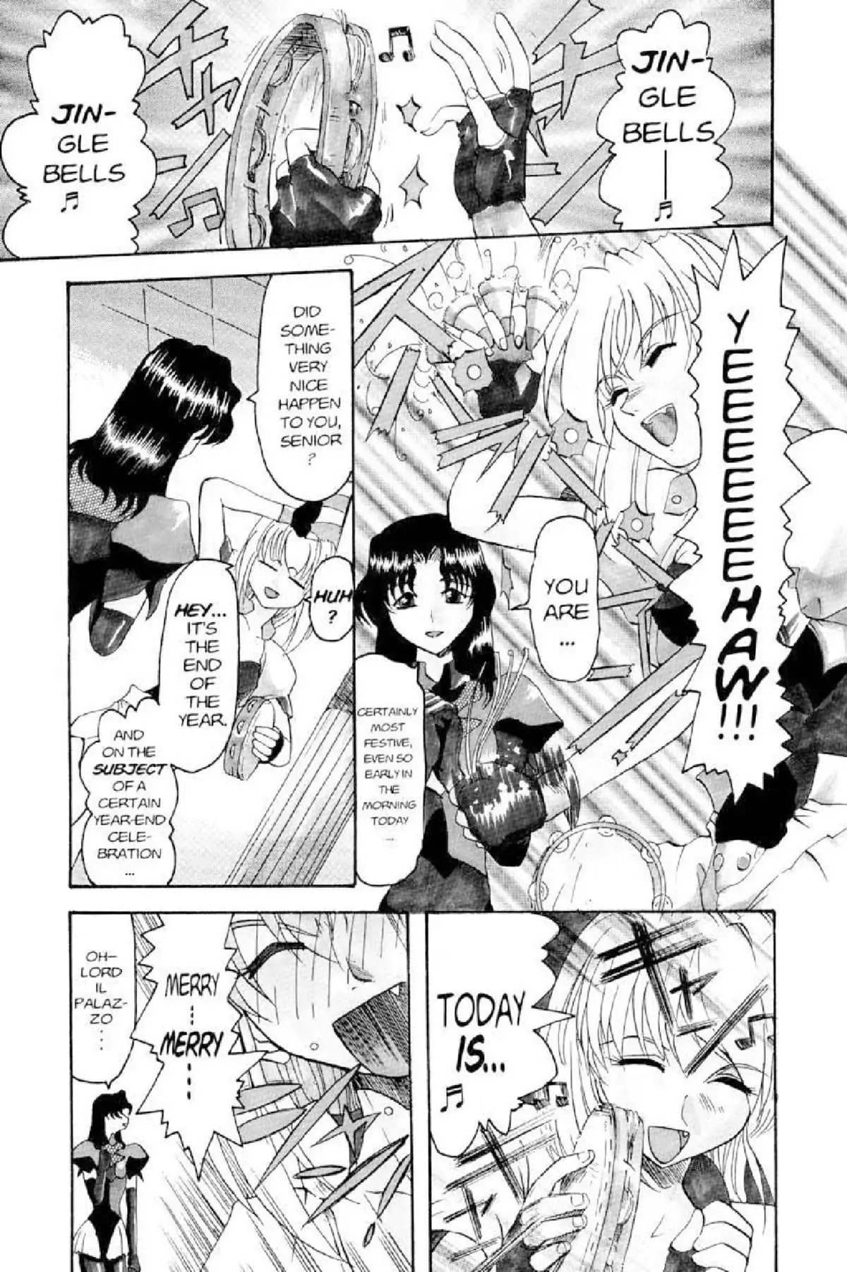 Excel Saga Chapter 1.7 page 1 - Vol.1 Mission 7: A Night of Necessary Evil