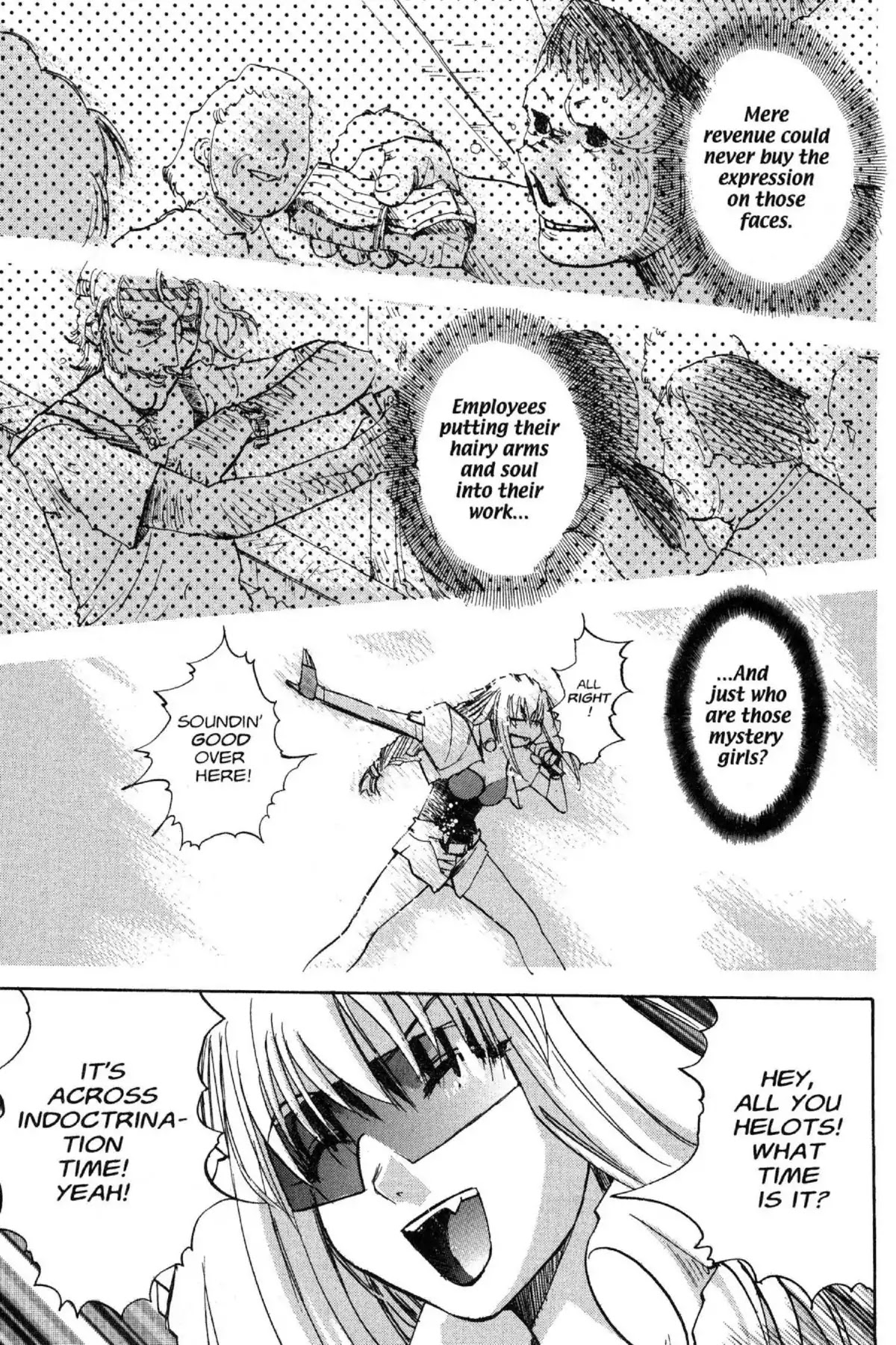Excel Saga Chapter 10.1 page 19 - Vol.10 Mission 1: Sometimes Weak and Sometimes Fragile