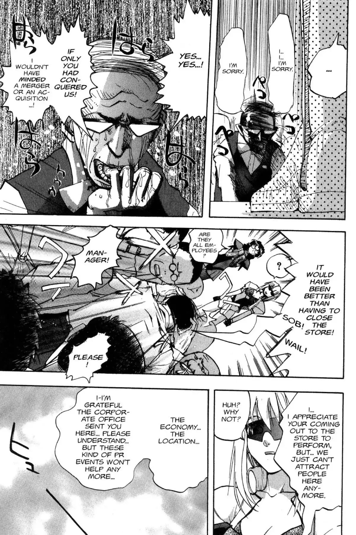 Excel Saga Chapter 10.1 page 9 - Vol.10 Mission 1: Sometimes Weak and Sometimes Fragile
