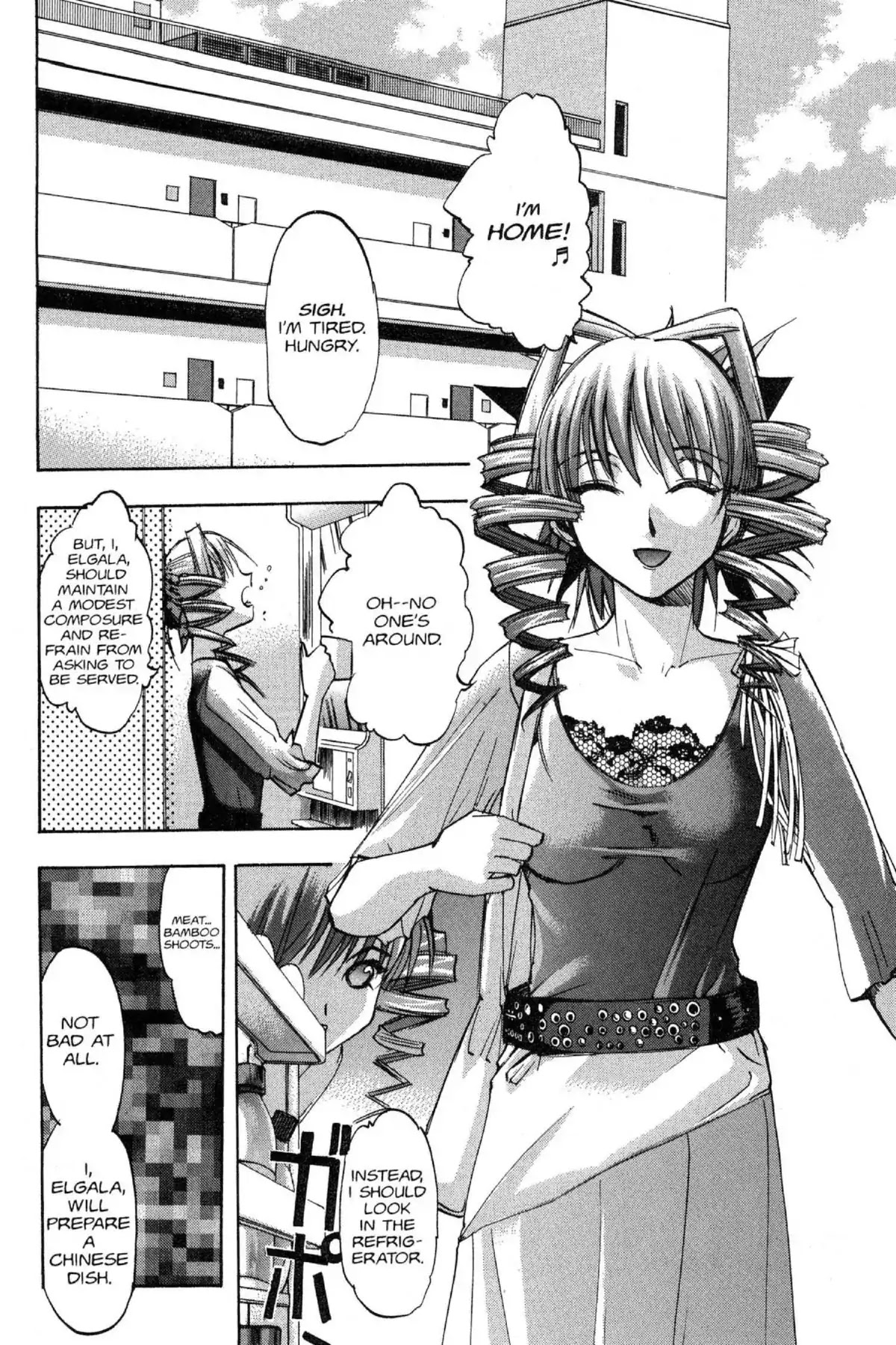 Excel Saga Chapter 10.2 page 1 - Vol.10 Mission 2: Of the Powerless Mind
