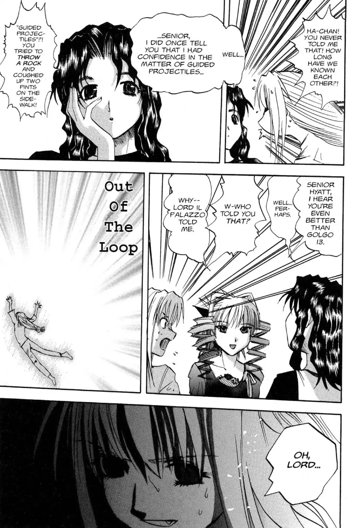Excel Saga Chapter 10.2 page 10 - Vol.10 Mission 2: Of the Powerless Mind