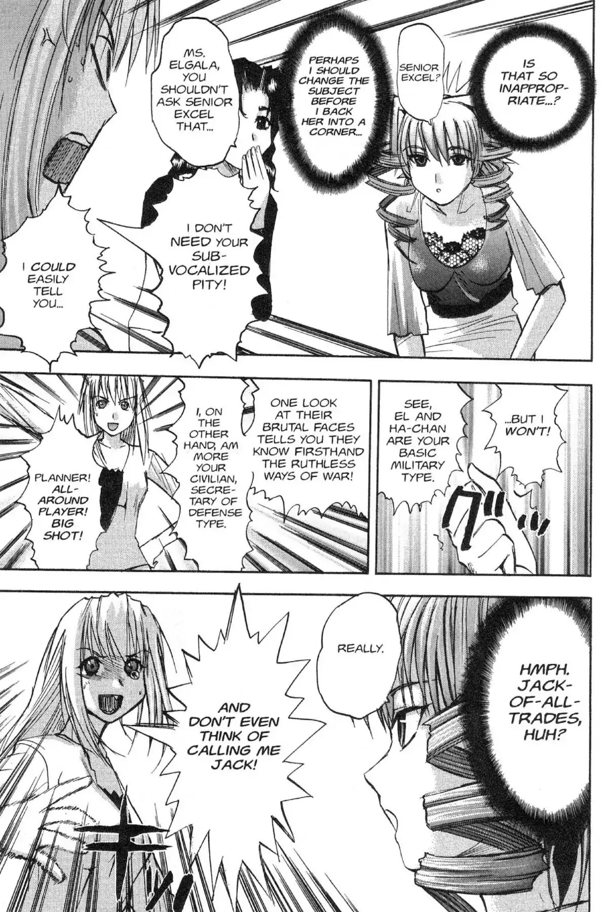 Excel Saga Chapter 10.2 page 12 - Vol.10 Mission 2: Of the Powerless Mind