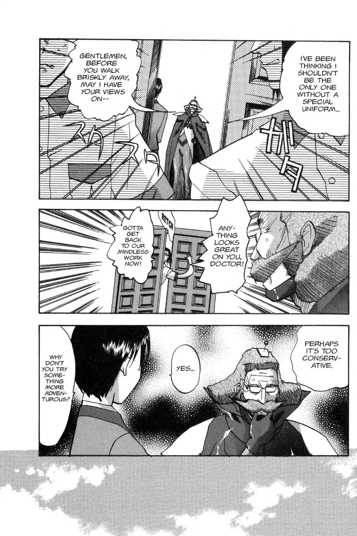 Excel Saga Chapter 10.2 page 16 - Vol.10 Mission 2: Of the Powerless Mind