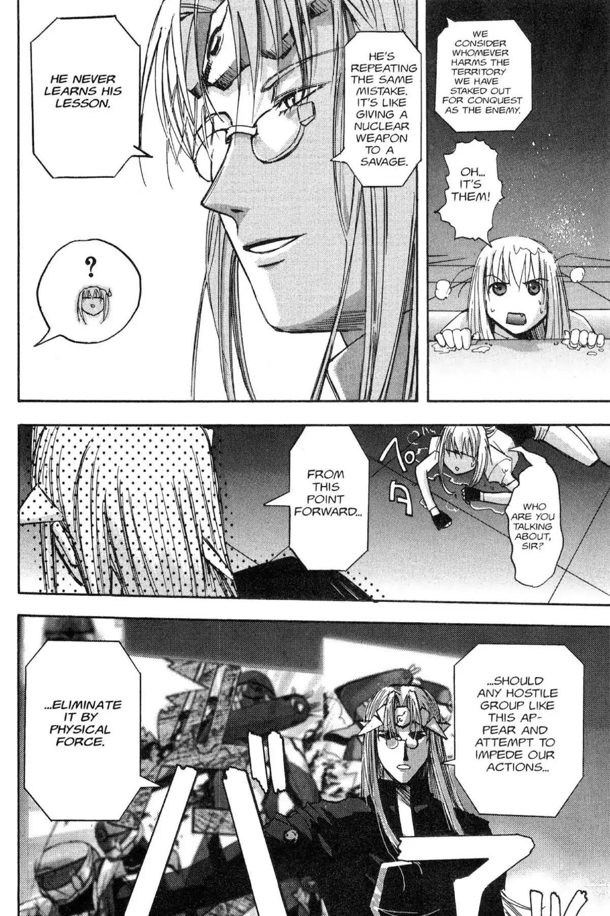 Excel Saga Chapter 10.2 page 19 - Vol.10 Mission 2: Of the Powerless Mind