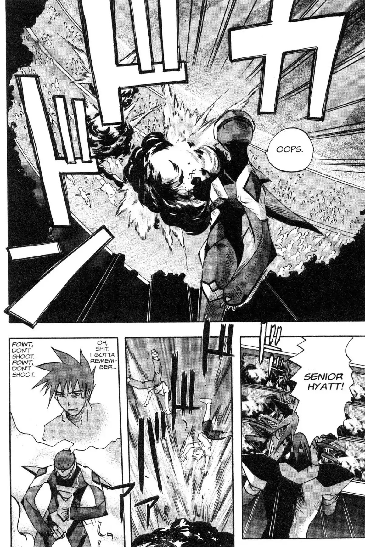 Excel Saga Chapter 10.4 page 18 - Vol.10 Mission 4: This Heart Is Gold?