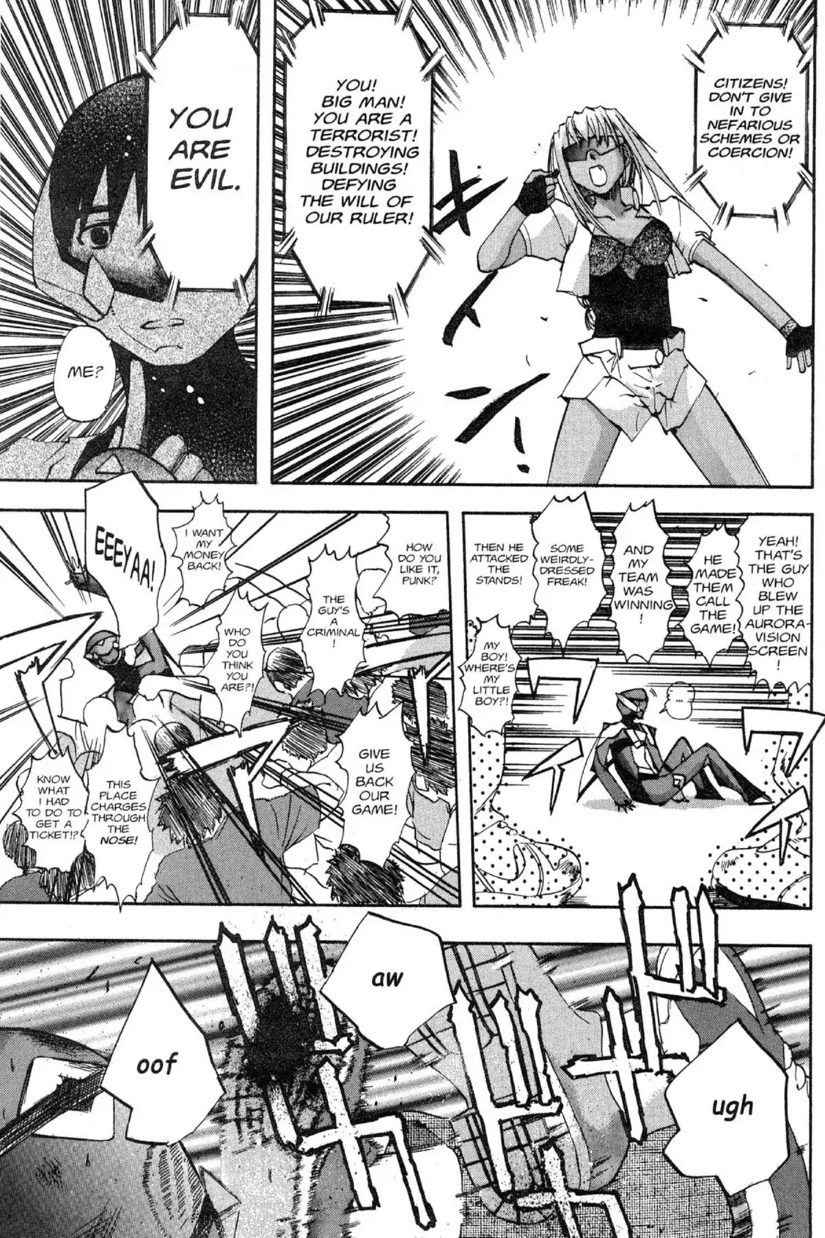 Excel Saga Chapter 10.4 page 21 - Vol.10 Mission 4: This Heart Is Gold?