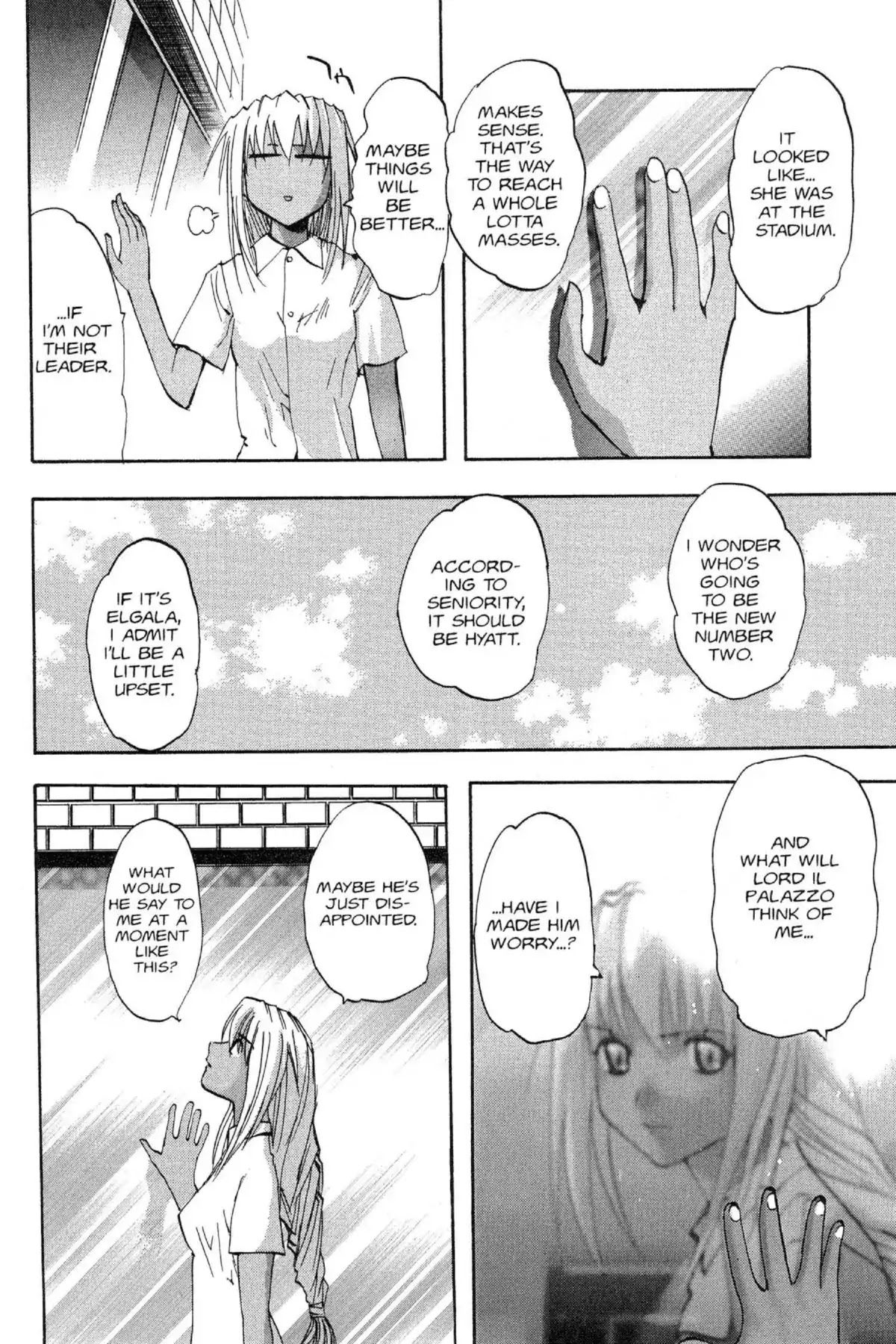 Excel Saga Chapter 10.4 page 8 - Vol.10 Mission 4: This Heart Is Gold?