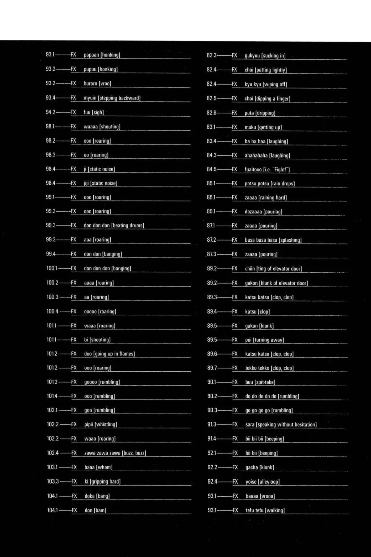 Excel Saga Chapter 10.5-6 page 5 - Vol.10 Oubliette (Excel Saga Bonus Section)