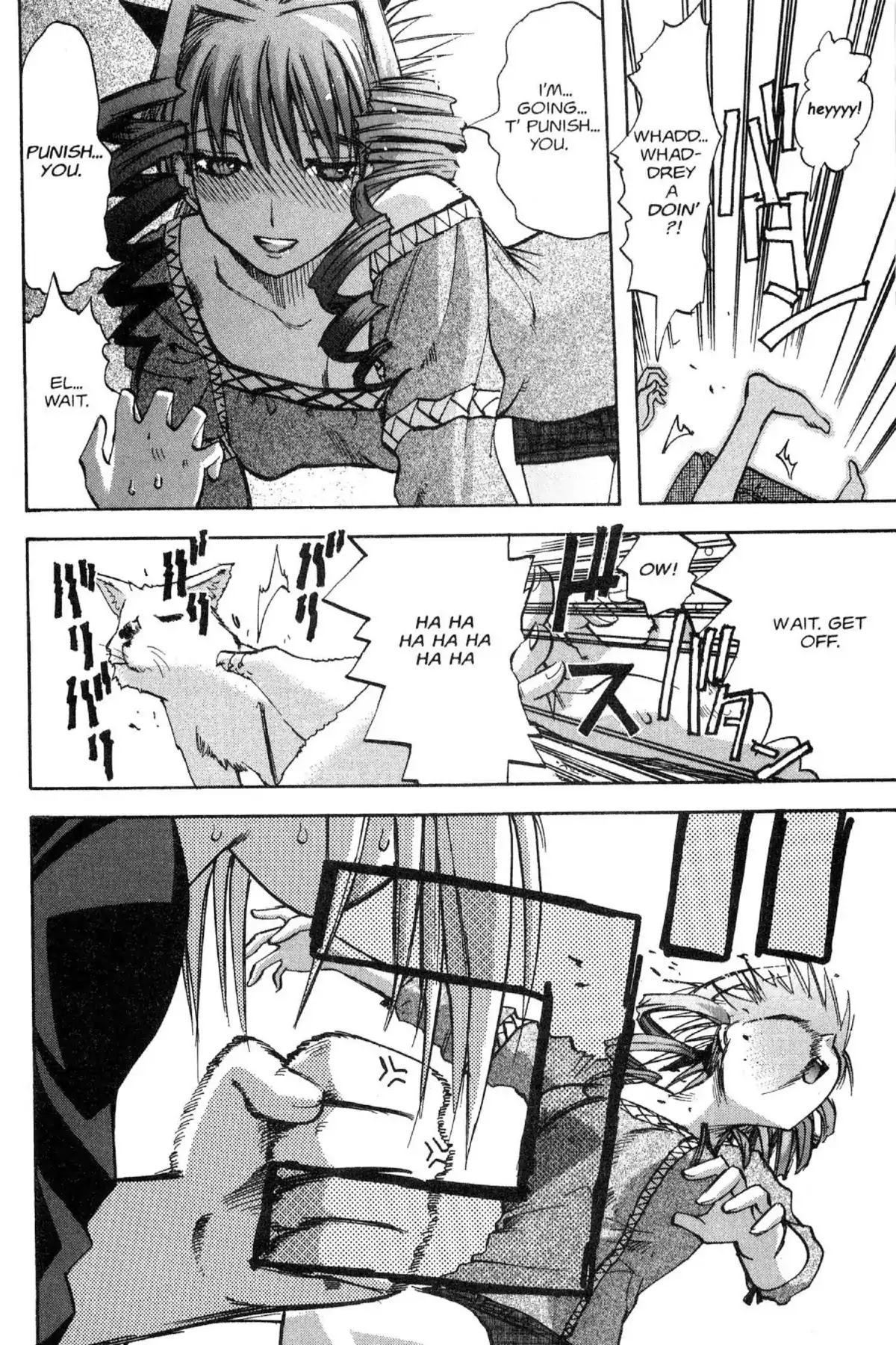 Excel Saga Chapter 10.5 page 14 - Vol.10 Mission 5: Even God Feels the Pain