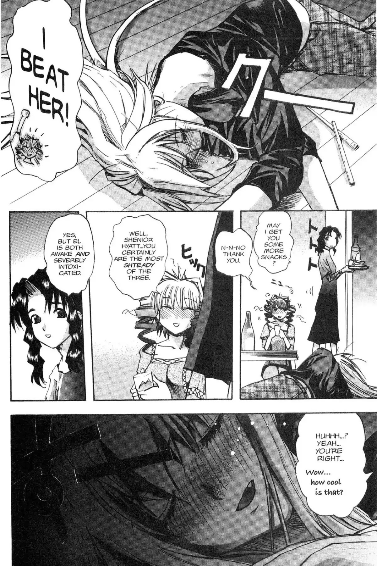 Excel Saga Chapter 10.5 page 18 - Vol.10 Mission 5: Even God Feels the Pain