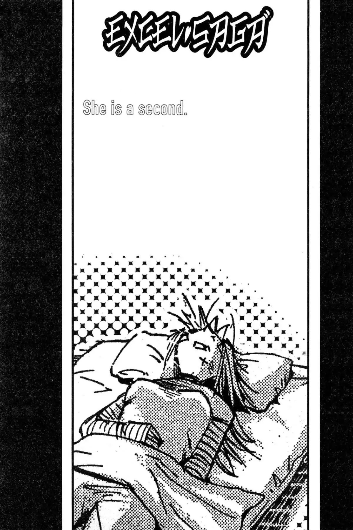 Excel Saga Chapter 11.1 page 2 - Vol.11 Mission 1: Elgala Saga