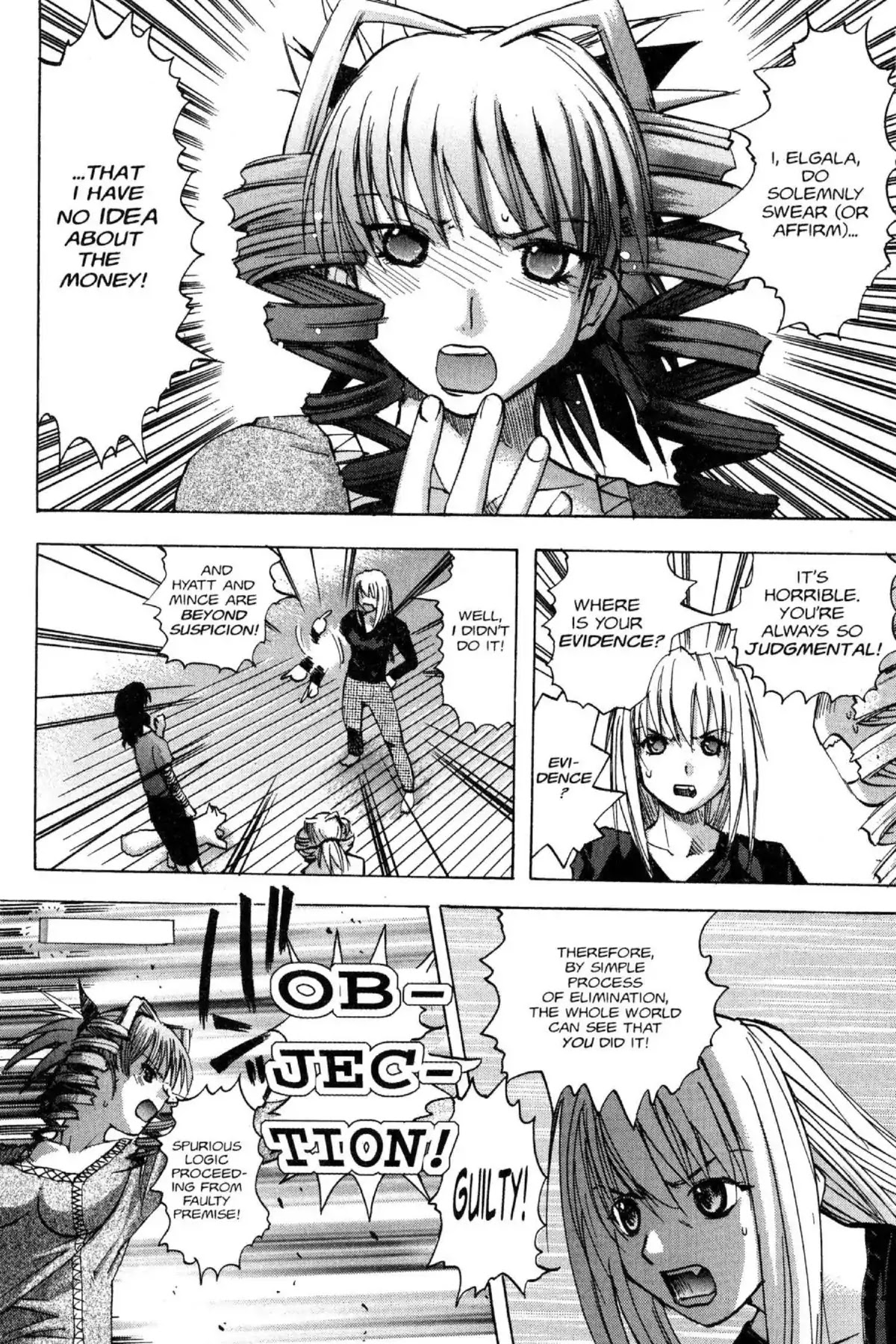 Excel Saga Chapter 11.1 page 6 - Vol.11 Mission 1: Elgala Saga