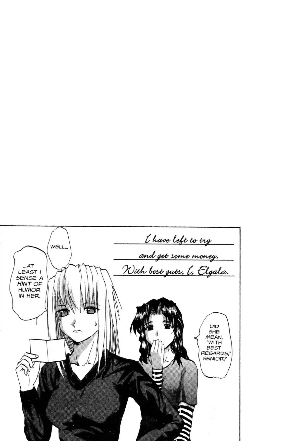 Excel Saga Chapter 11.2 page 1 - Vol.11 Mission 2: Money Come, Money Go