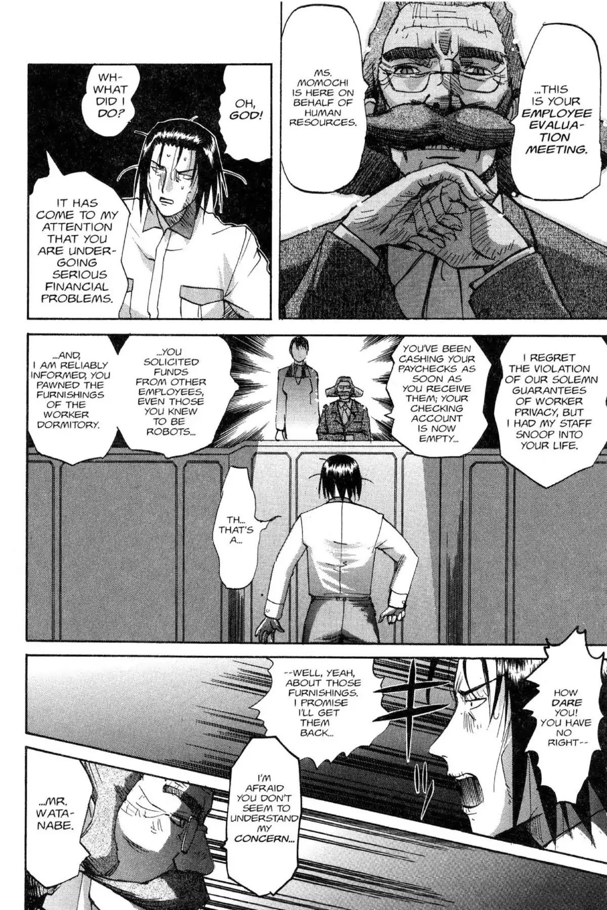 Excel Saga Chapter 11.2 page 14 - Vol.11 Mission 2: Money Come, Money Go