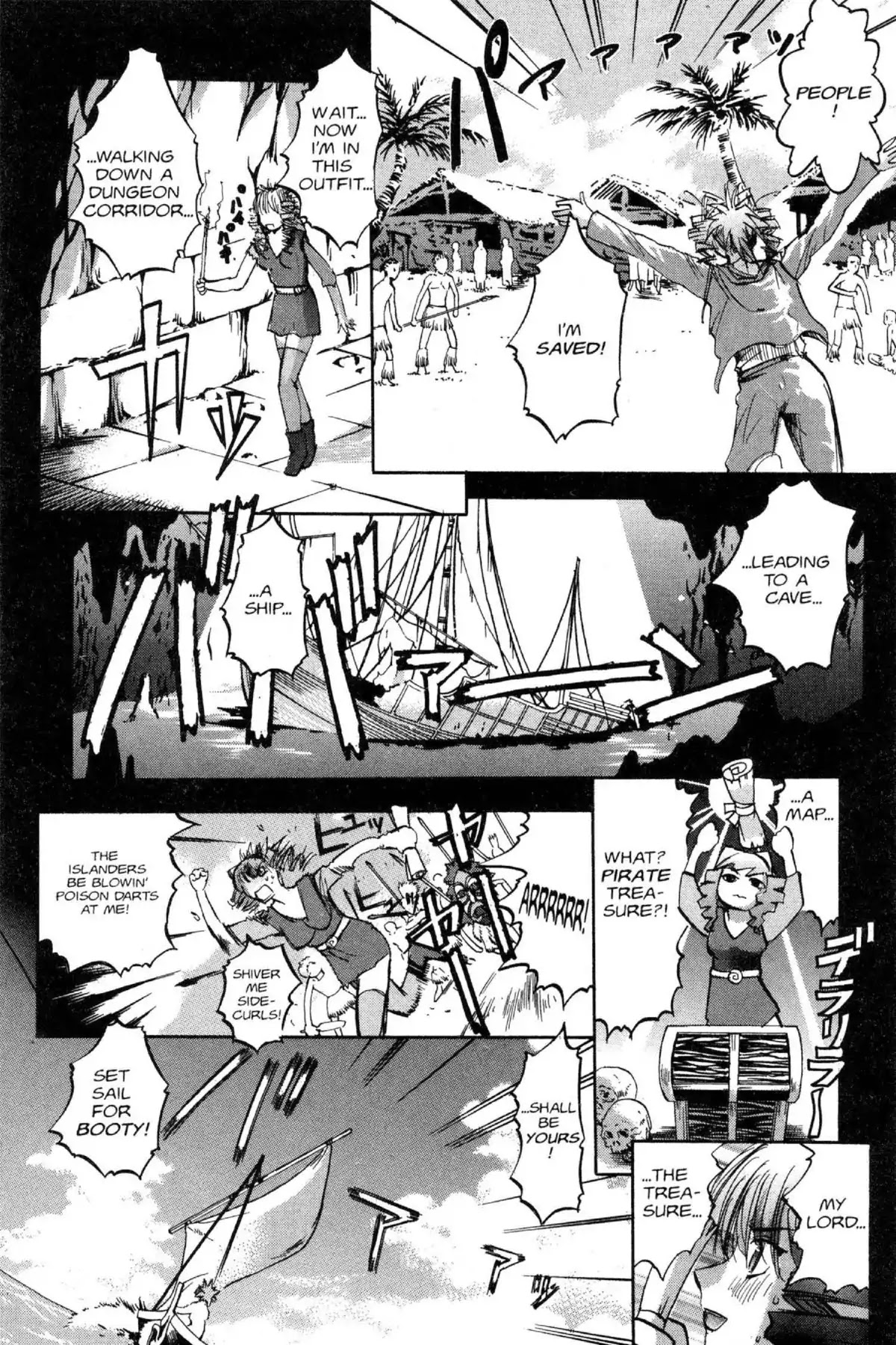 Excel Saga Chapter 11.4 page 10 - Vol.11 Mission 4: Stupid Struggle of the Wind