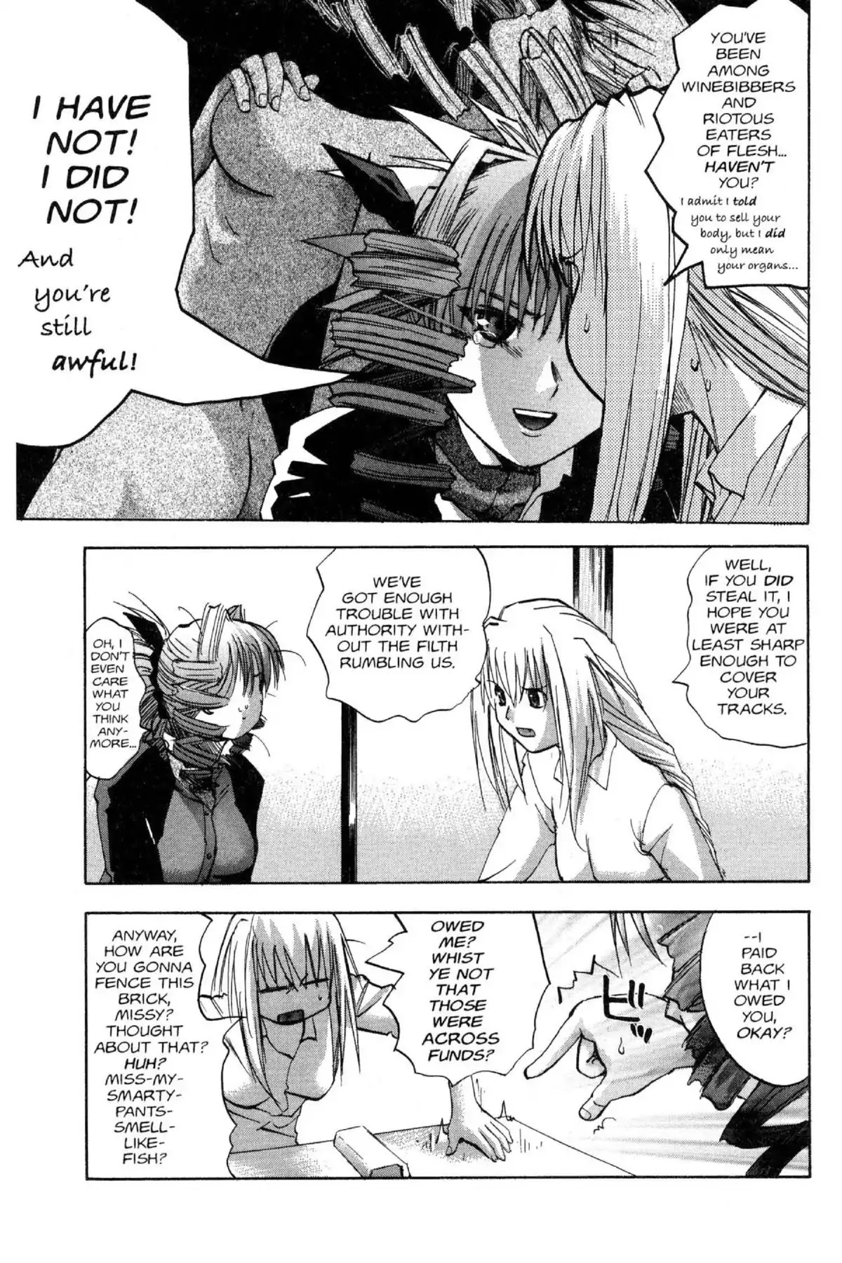 Excel Saga Chapter 11.4 page 15 - Vol.11 Mission 4: Stupid Struggle of the Wind