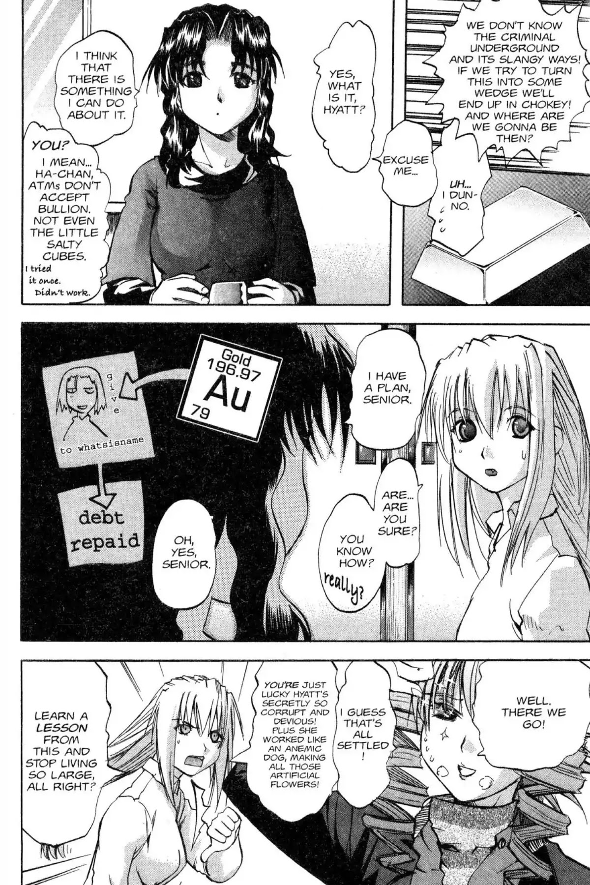 Excel Saga Chapter 11.4 page 16 - Vol.11 Mission 4: Stupid Struggle of the Wind