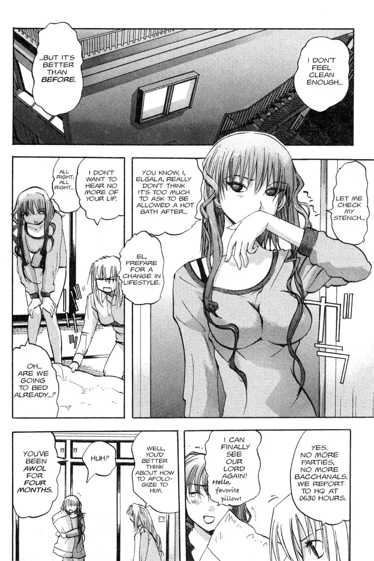 Excel Saga Chapter 11.4 page 18 - Vol.11 Mission 4: Stupid Struggle of the Wind