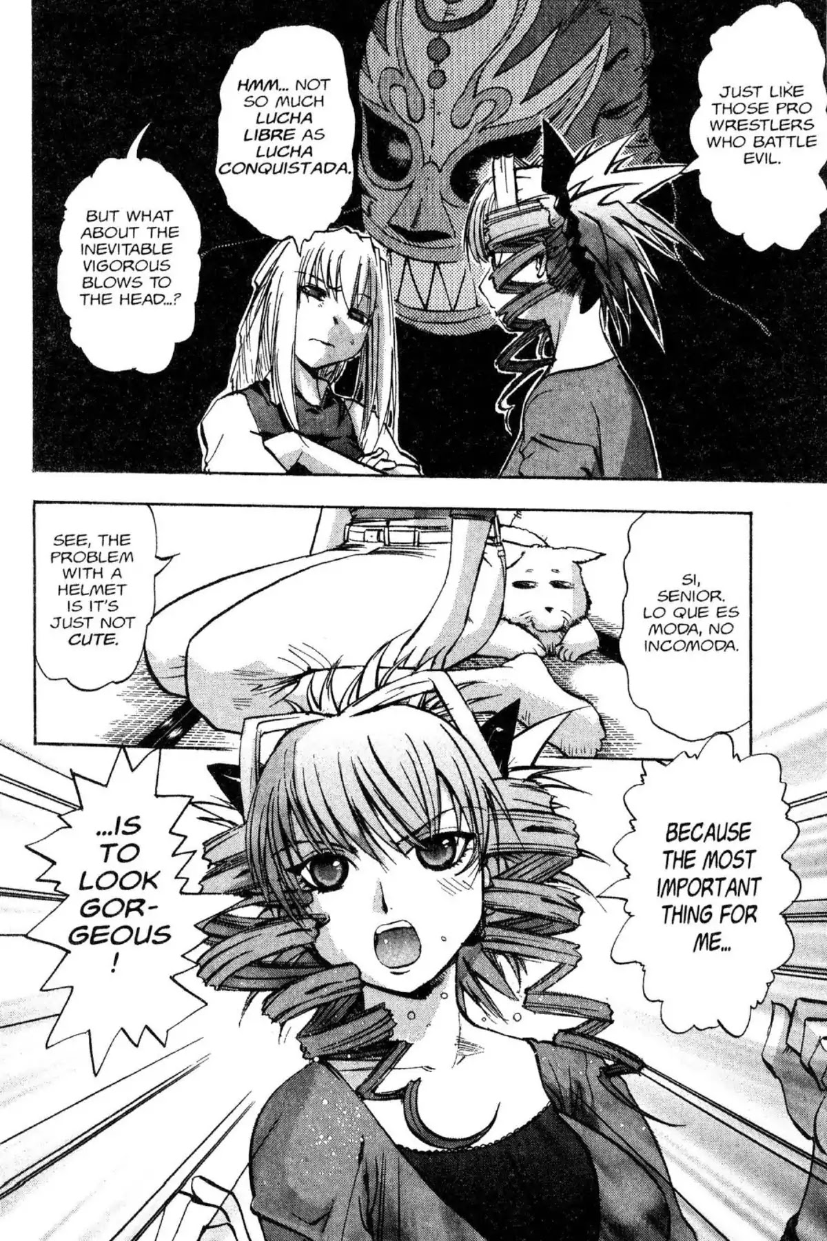Excel Saga Chapter 11.6 page 14 - Vol.11 Mission 6: Across Underground Uncovered
