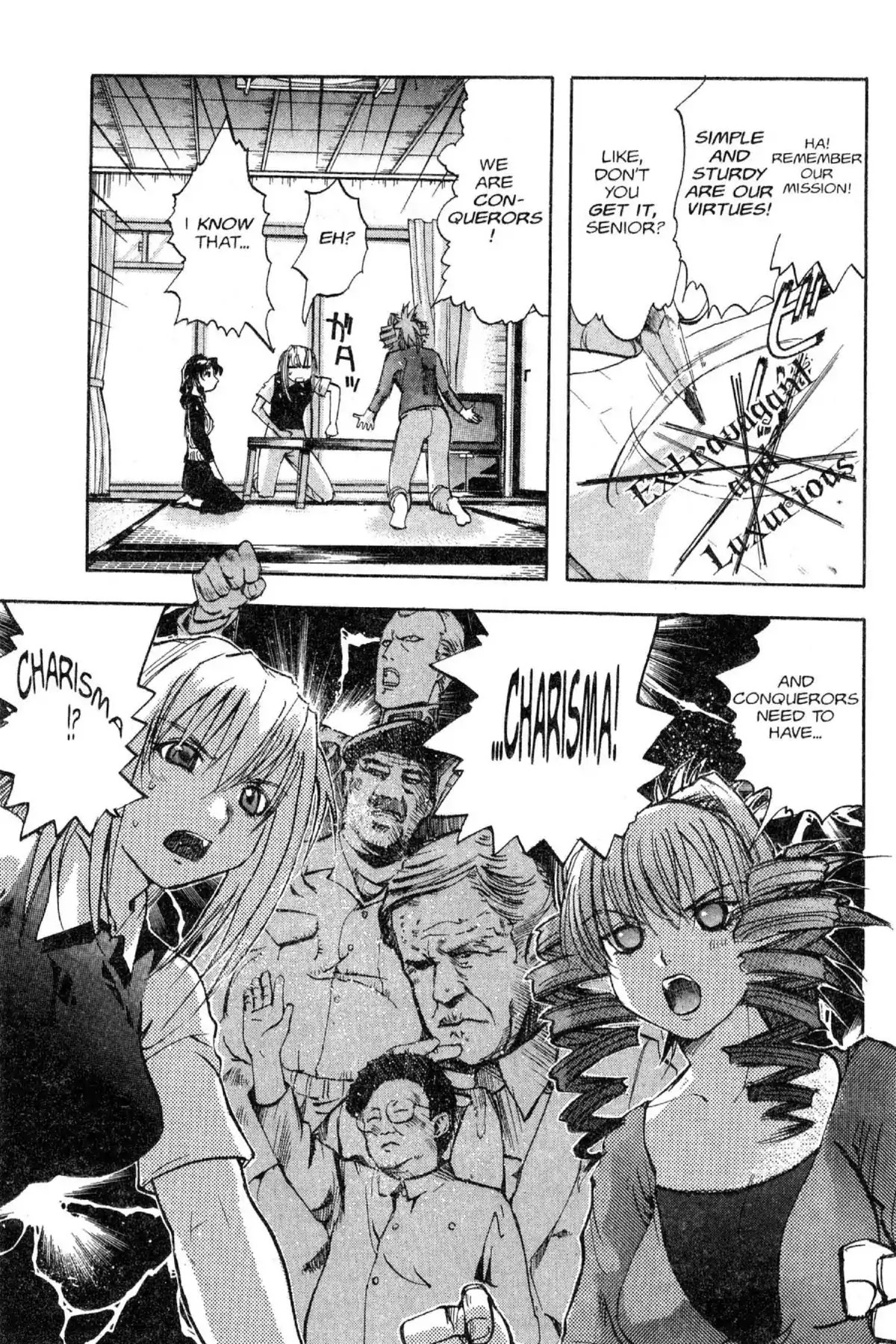 Excel Saga Chapter 11.6 page 15 - Vol.11 Mission 6: Across Underground Uncovered