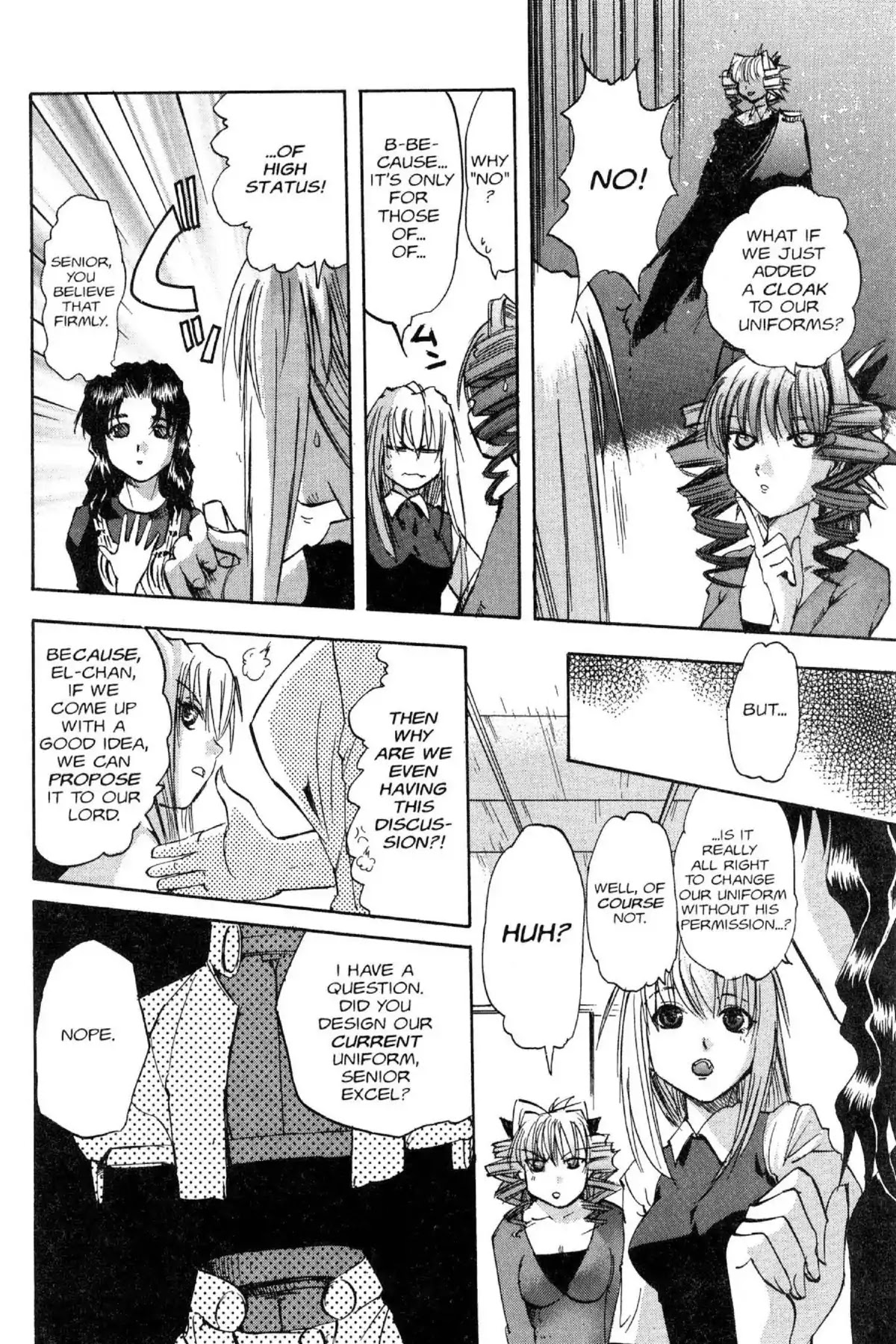 Excel Saga Chapter 11.6 page 20 - Vol.11 Mission 6: Across Underground Uncovered