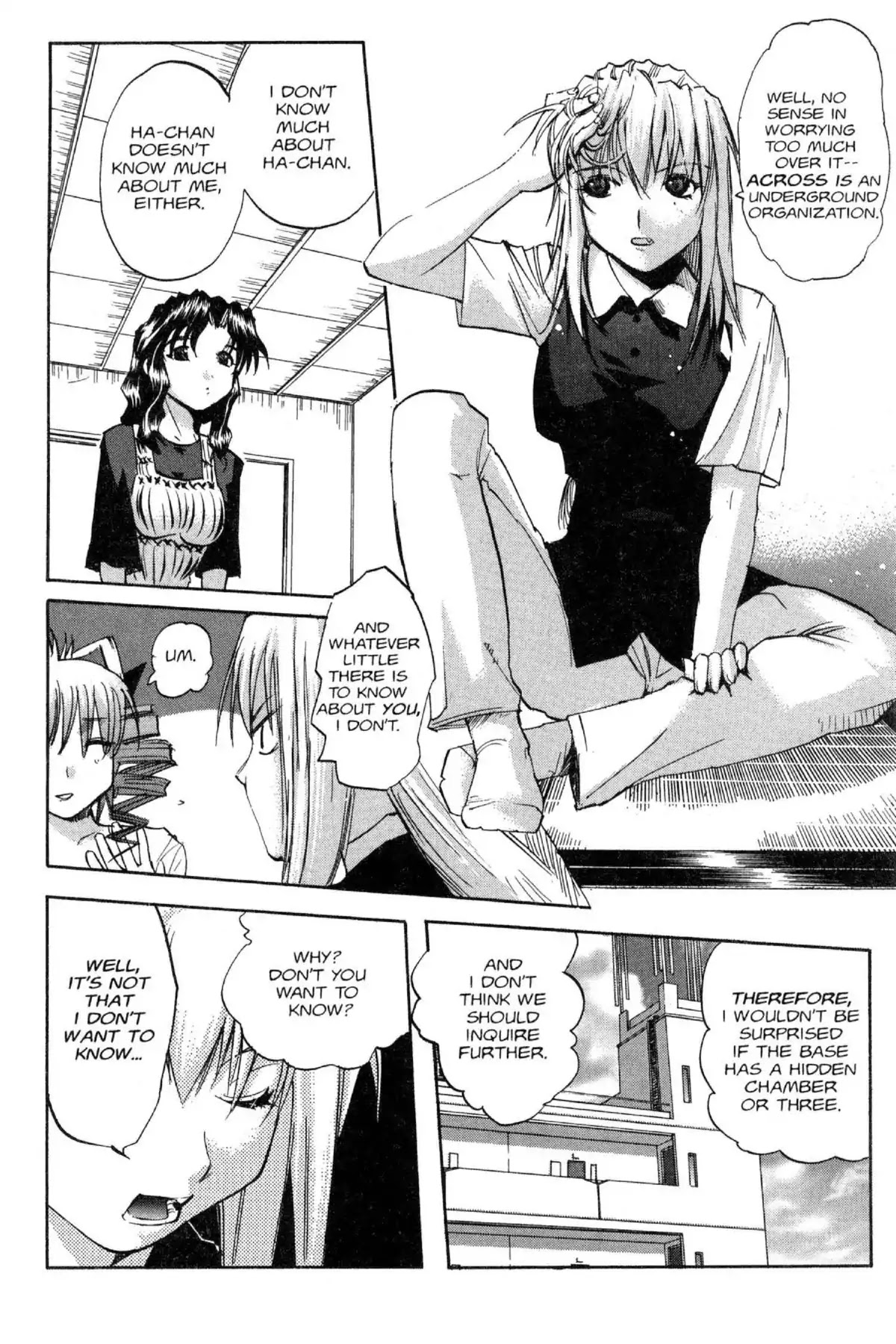 Excel Saga Chapter 11.6 page 23 - Vol.11 Mission 6: Across Underground Uncovered