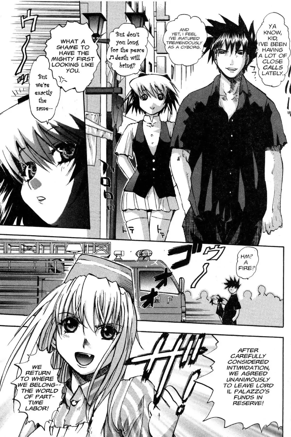 Excel Saga Chapter 11.7 page 11 - Vol.11 Mission 7: Courage and Pebbles