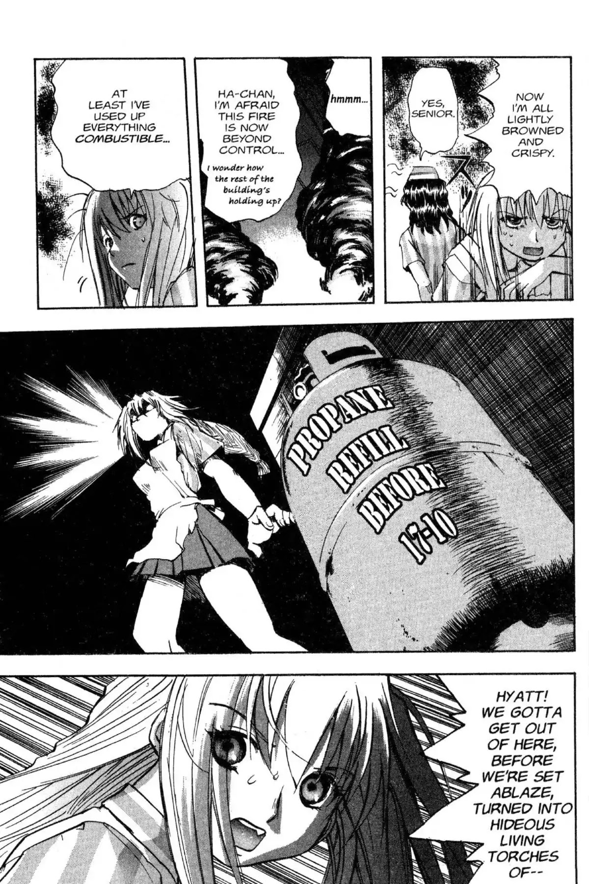 Excel Saga Chapter 11.7 page 13 - Vol.11 Mission 7: Courage and Pebbles