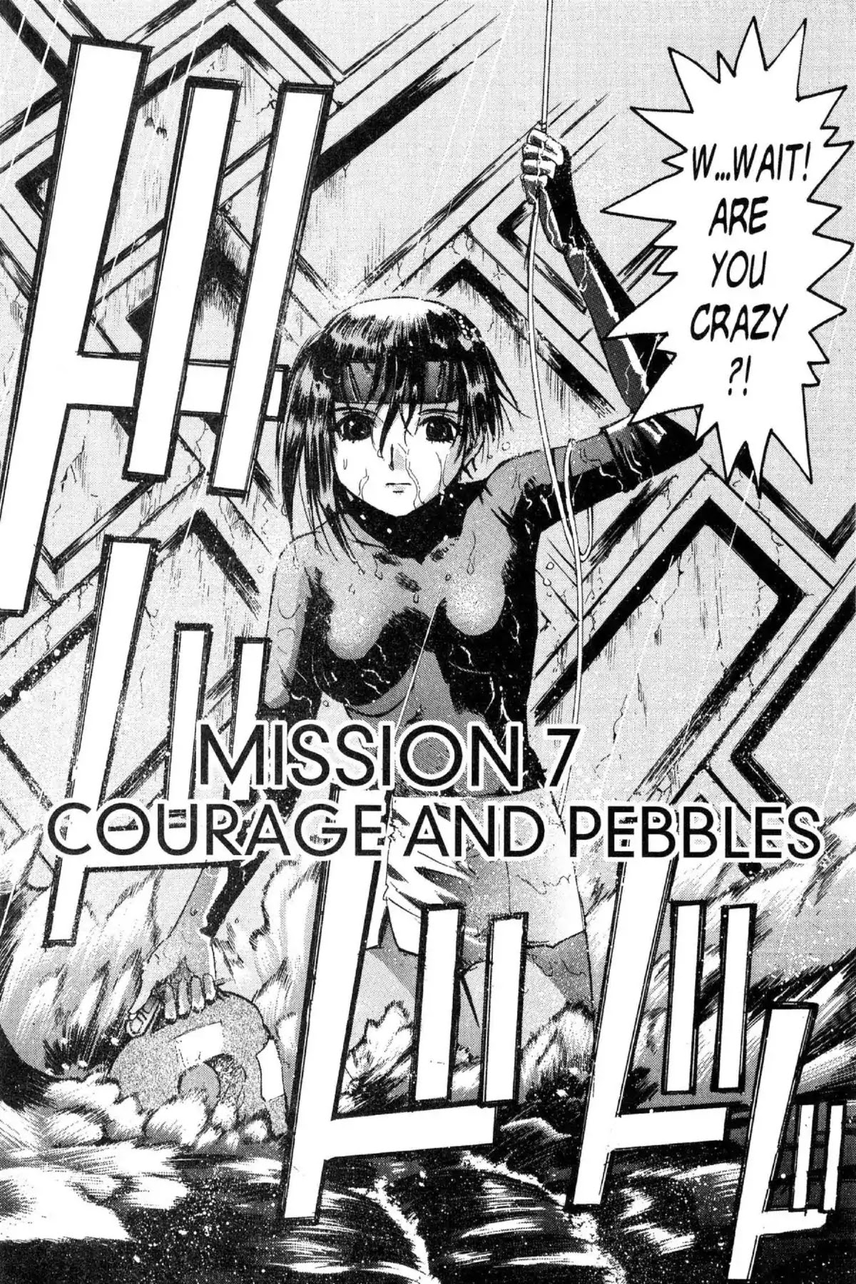 Excel Saga Chapter 11.7 page 4 - Vol.11 Mission 7: Courage and Pebbles