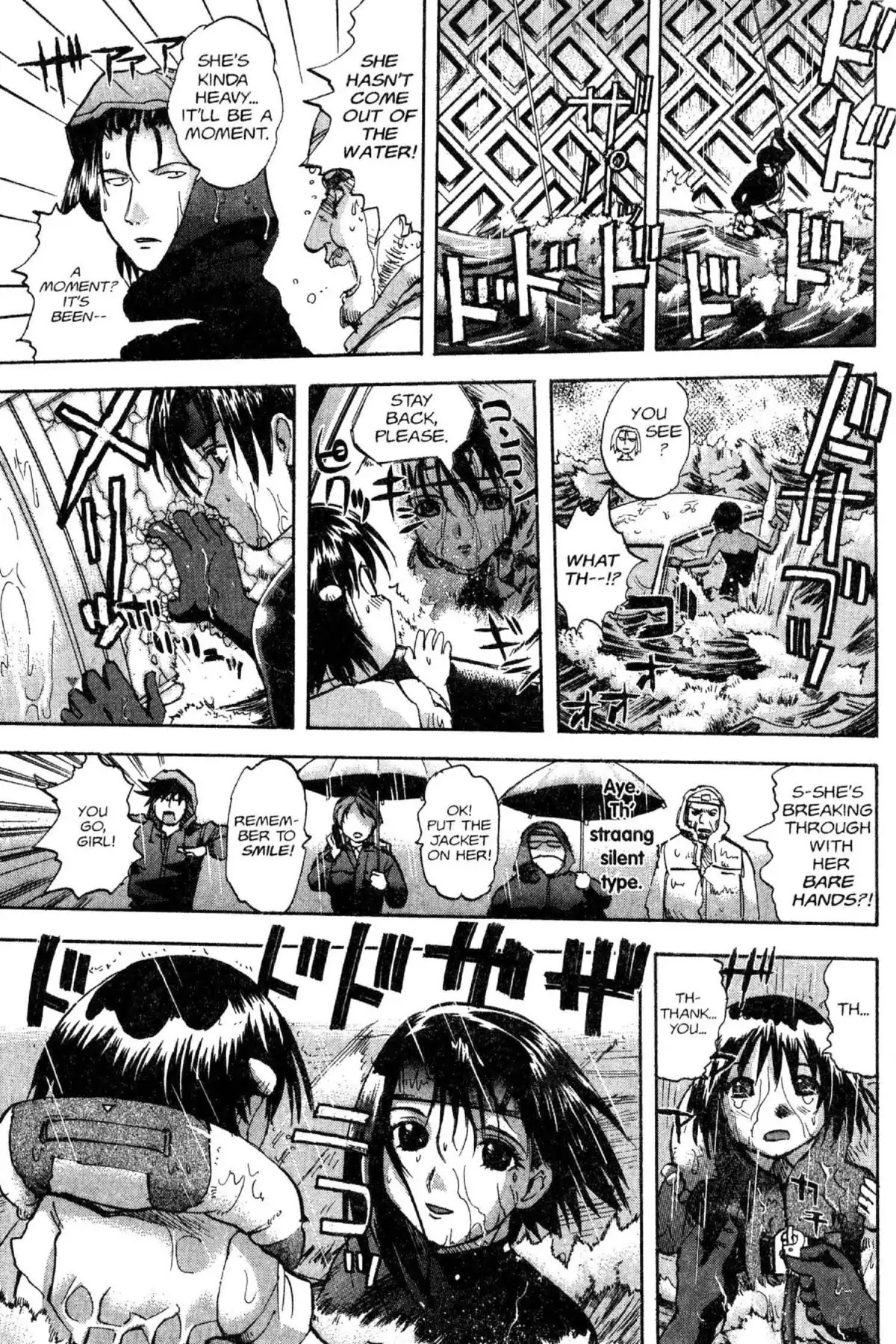 Excel Saga Chapter 11.7 page 5 - Vol.11 Mission 7: Courage and Pebbles