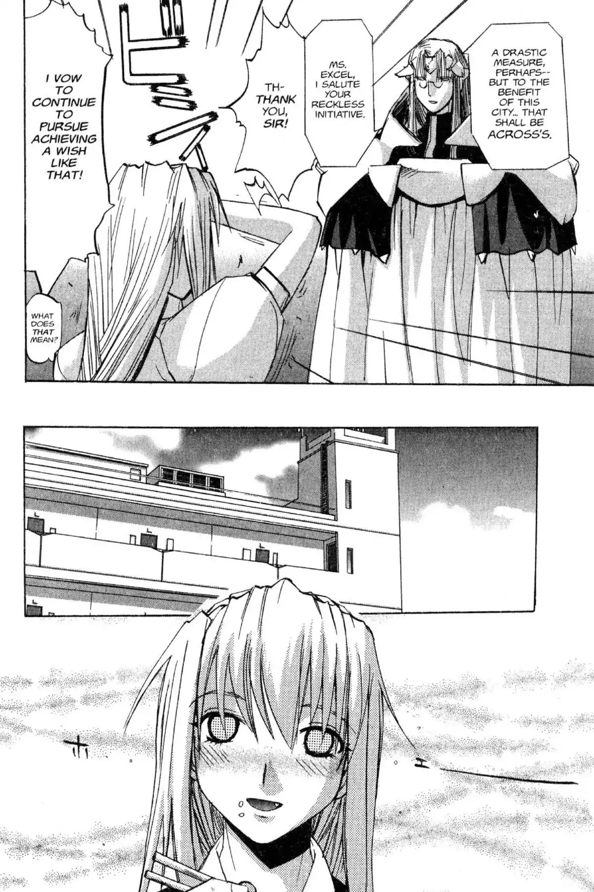 Excel Saga Chapter 11.8 page 10 - Vol.11 Mission 8: God's Work