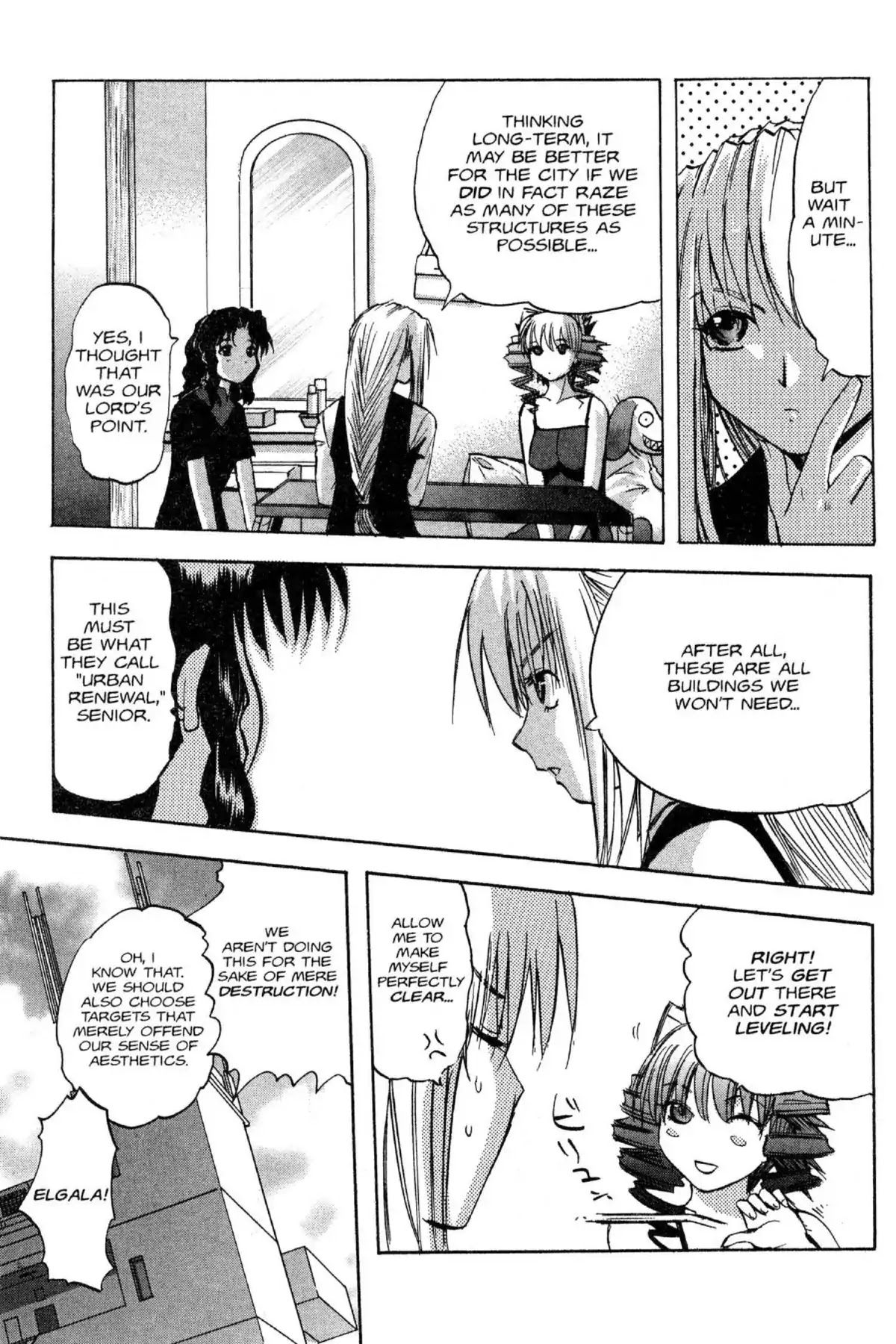 Excel Saga Chapter 11.8 page 13 - Vol.11 Mission 8: God's Work