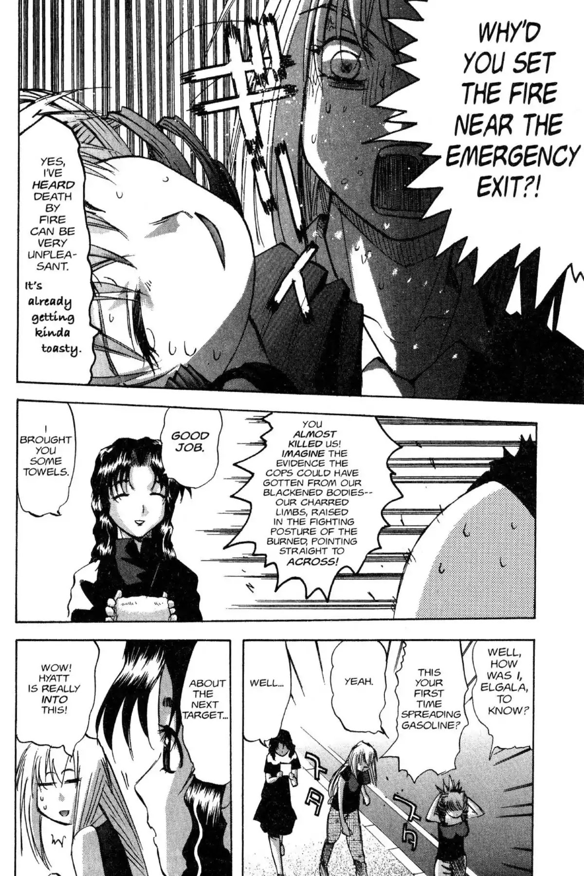Excel Saga Chapter 11.8 page 16 - Vol.11 Mission 8: God's Work