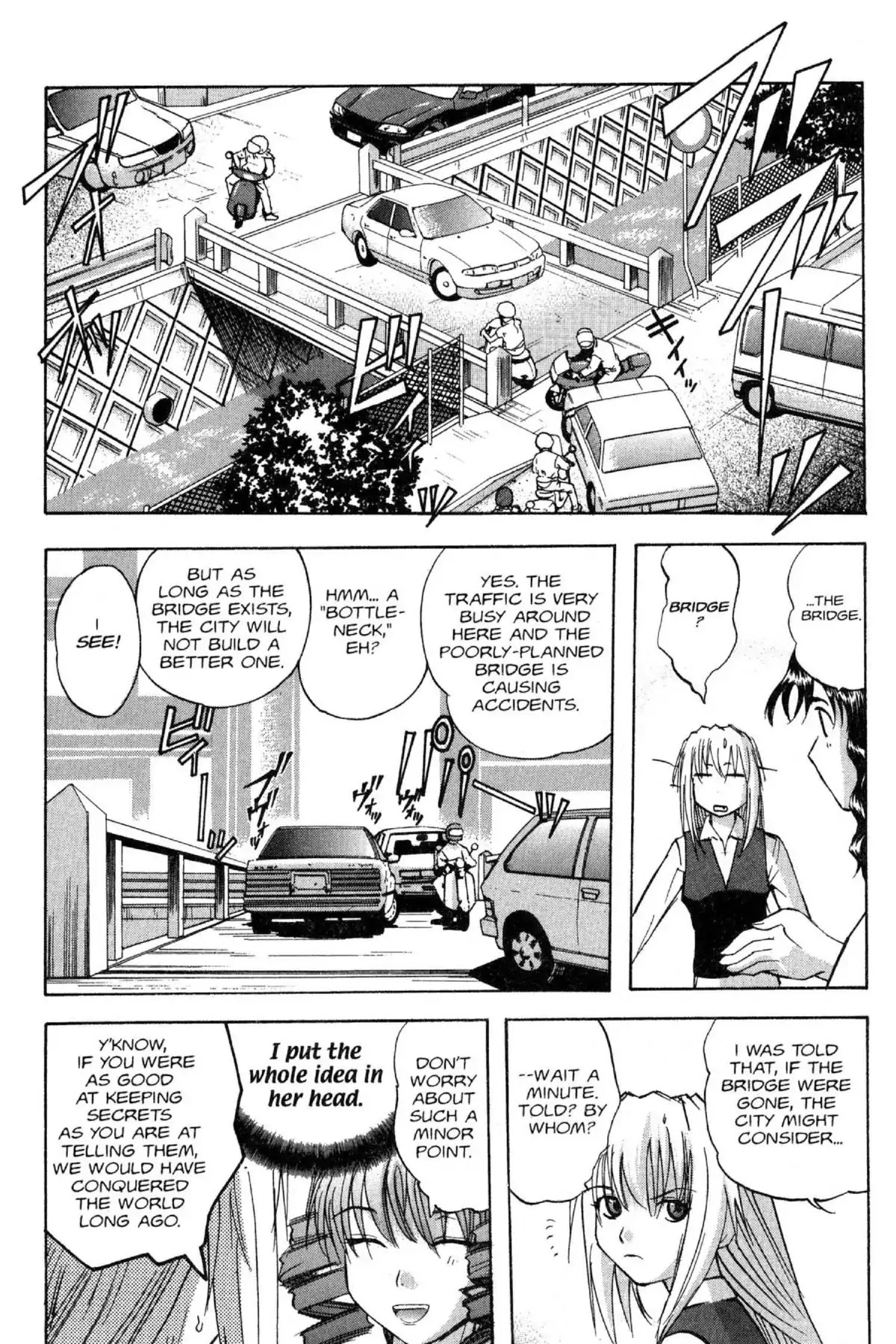Excel Saga Chapter 11.8 page 17 - Vol.11 Mission 8: God's Work