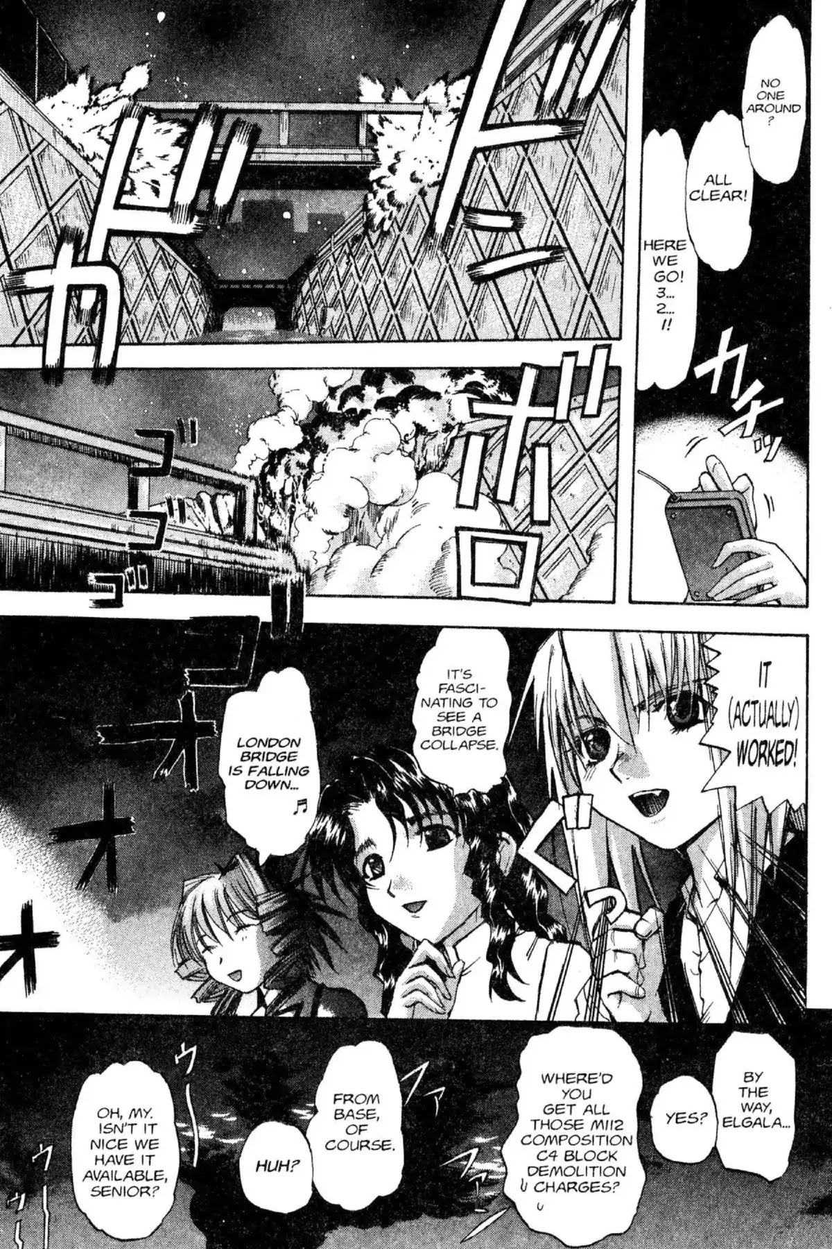 Excel Saga Chapter 11.8 page 19 - Vol.11 Mission 8: God's Work