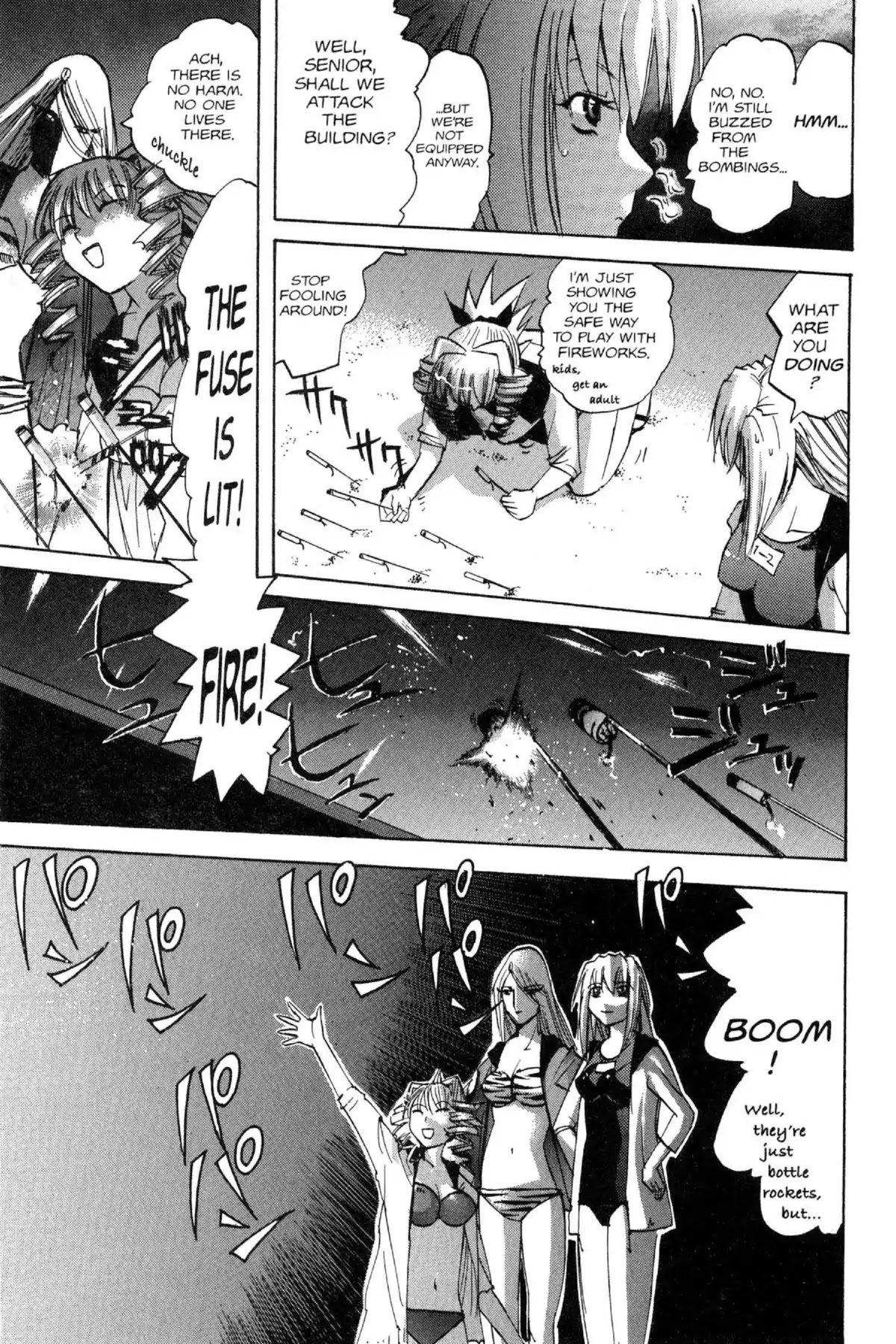 Excel Saga Chapter 12.1 page 21 - Vol.12 Mission 1: A Lawless Woman