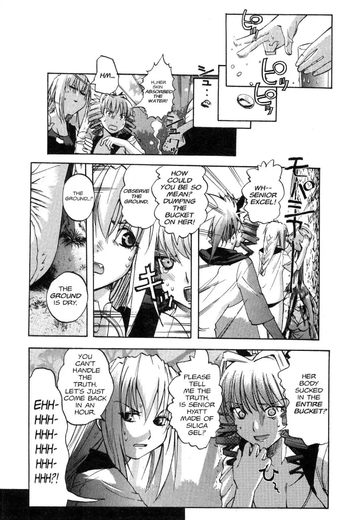 Excel Saga Chapter 12.1 page 27 - Vol.12 Mission 1: A Lawless Woman